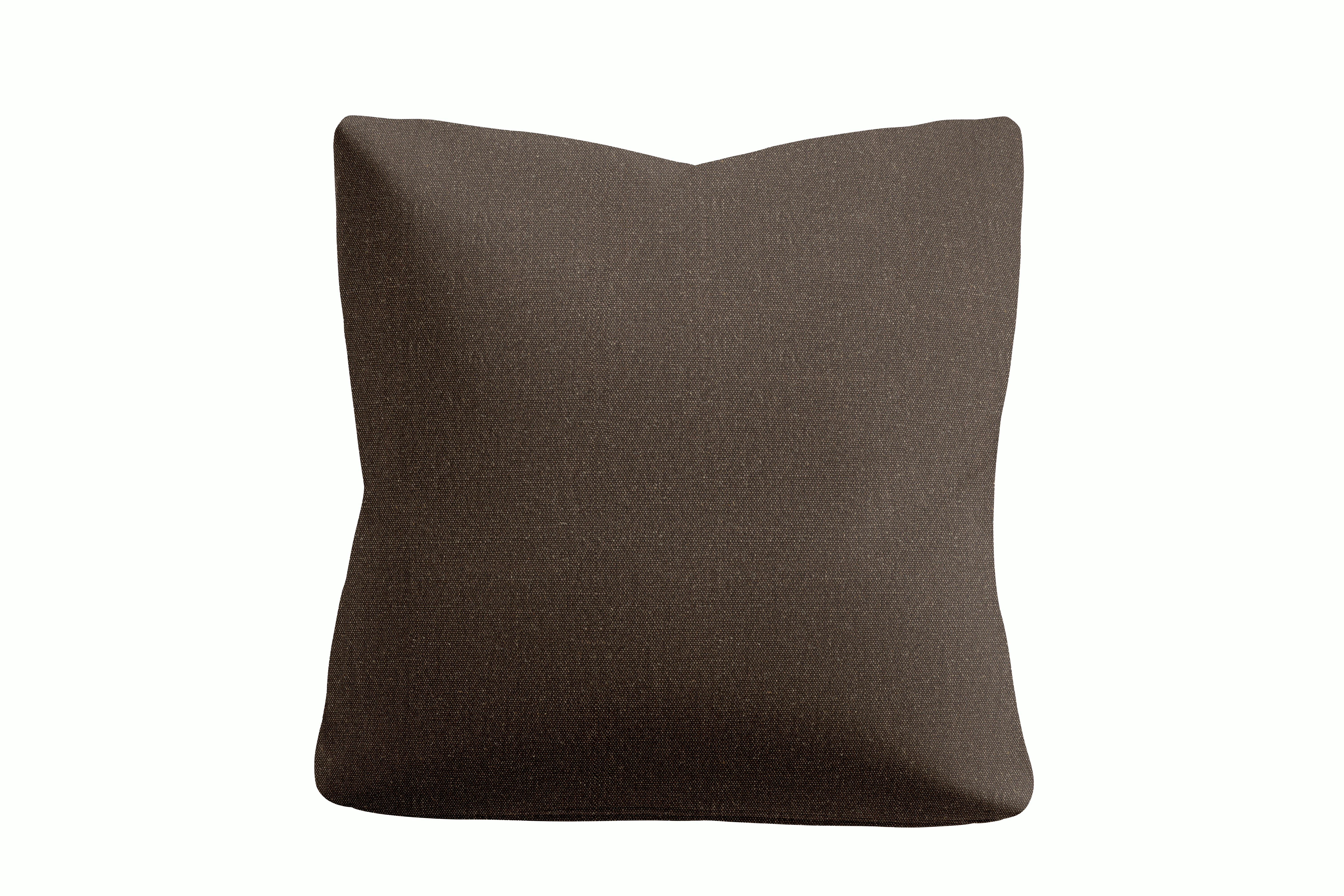 Irvin Throw Pillow - Standard,  Album Linen,  Espresso