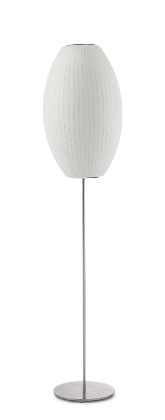 Nelson Cigar Lotus Floor Lamp