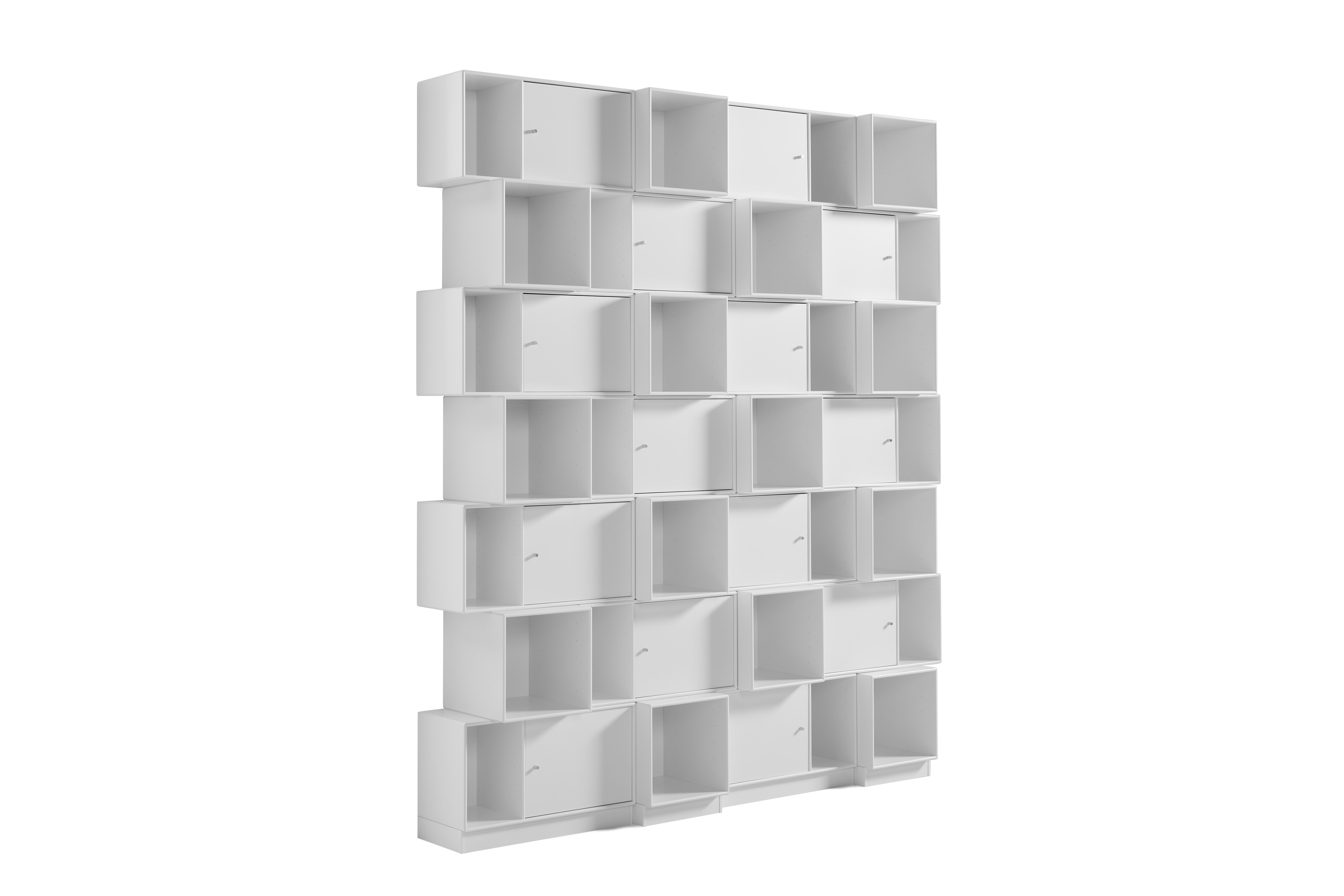 Large Bookshelf,  snow