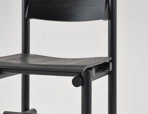 Muecke Chair in Ebonized Ash Muecke Chair
