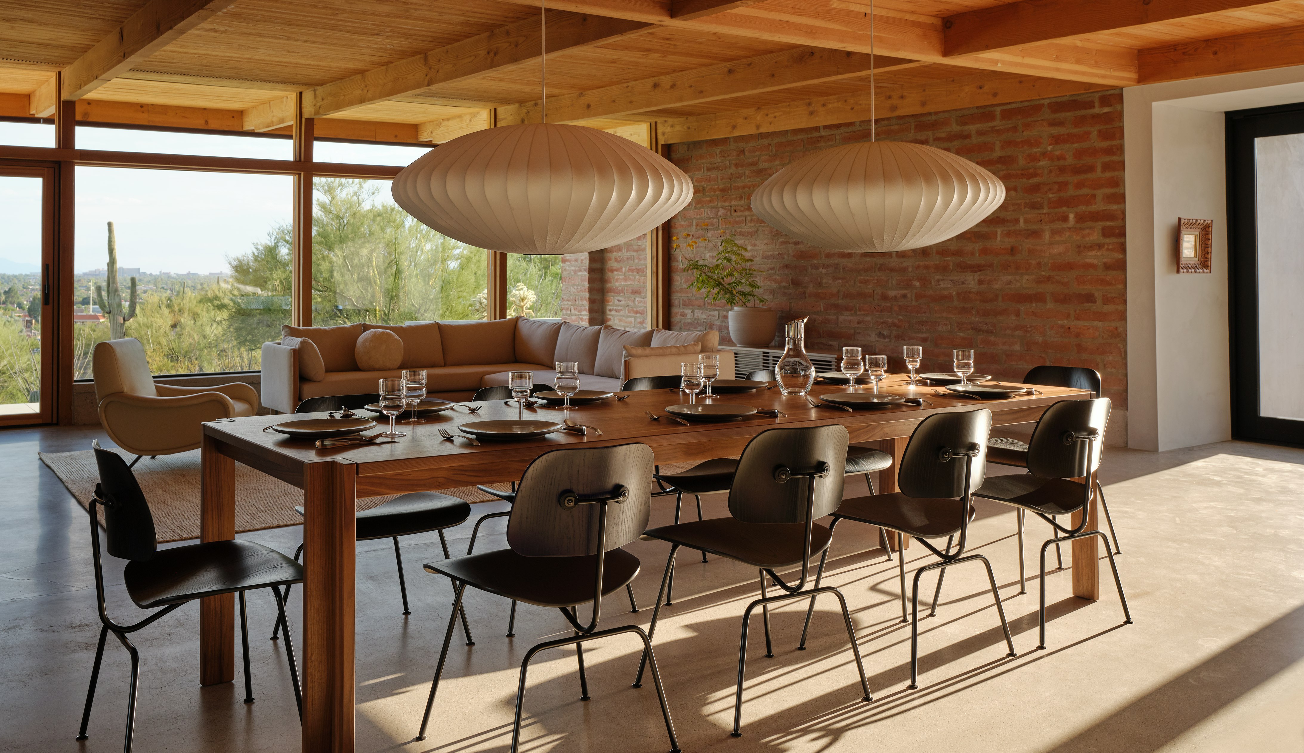 Nelson Saucer Bubble Pendant