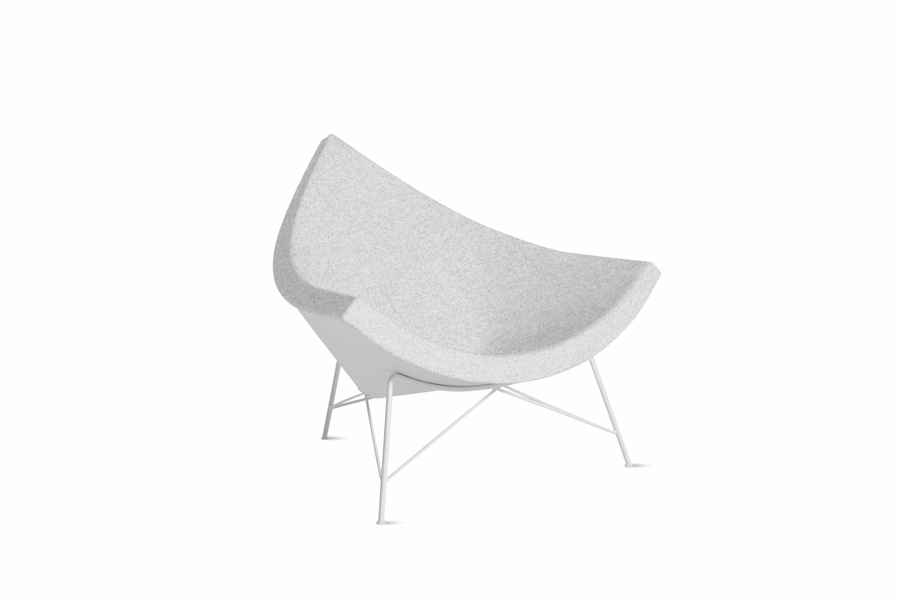 Nelson Coconut Chair - Luce, Relic, White Base