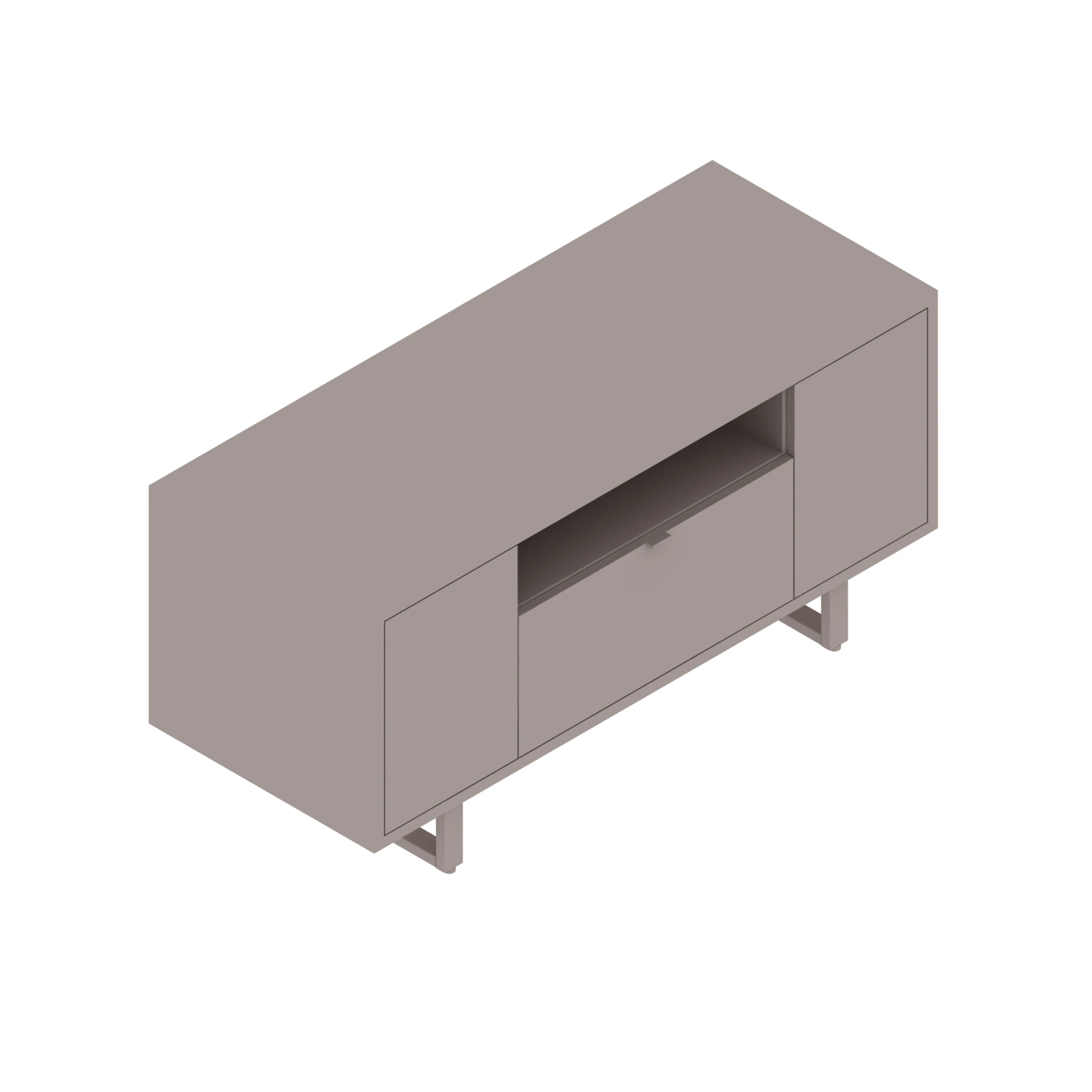 A generic rendering - Highline Twenty-Five Credenza