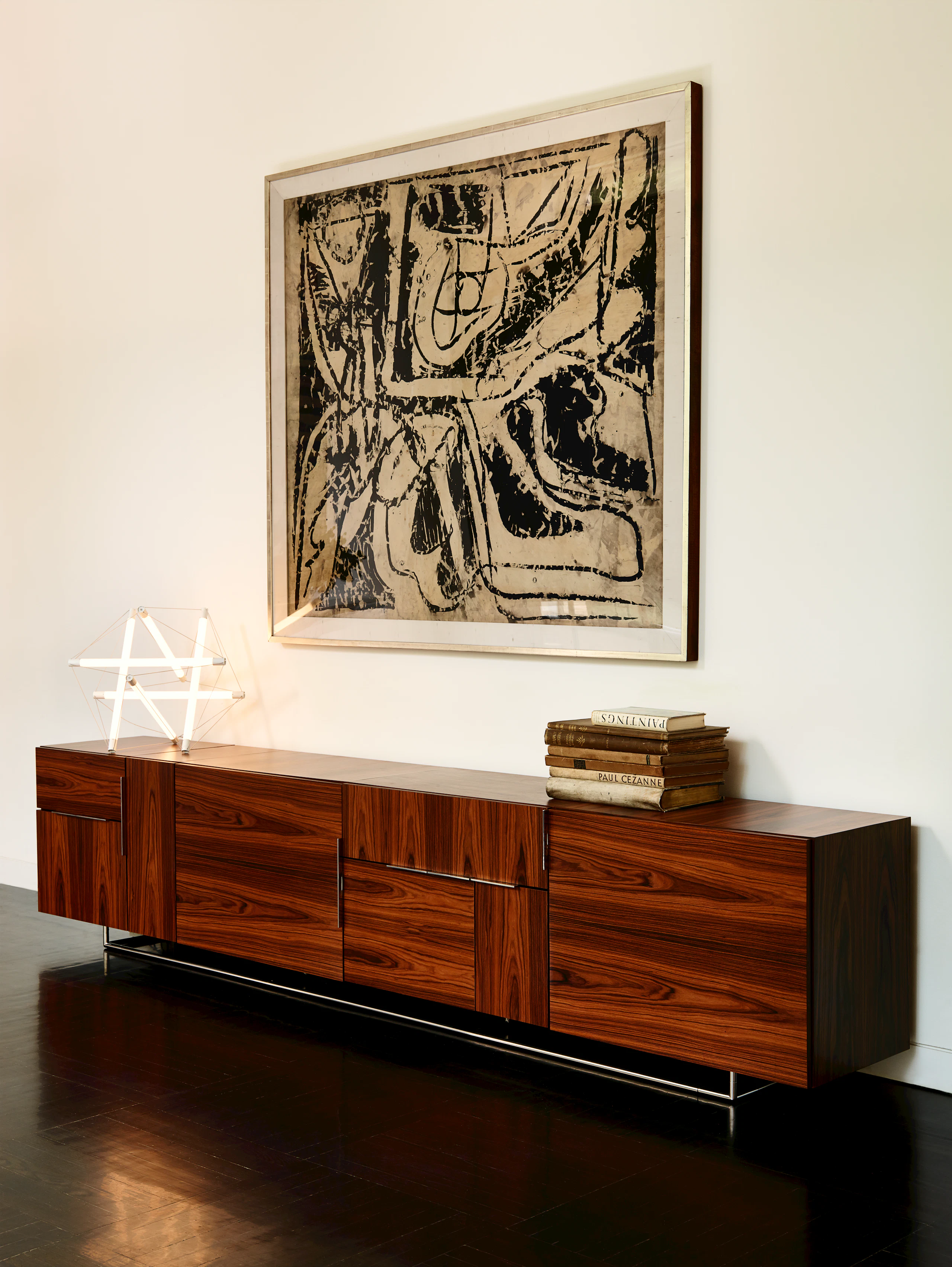 Collection Locations 2013 shot by Francois Dischinger, Domino Storage with decorative objects on top.