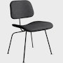 Eames Molded Plywood DCM Ebony Frame Mode - Talus,  Black Leg