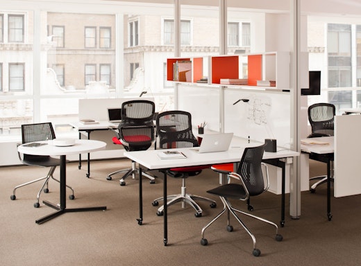 Knoll Vertical Power and Antenna Workspaces