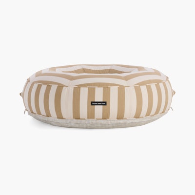 Ring Lilo Pool Float - sand/white stripe Ring Lilo Pool Float - sand/white stripe