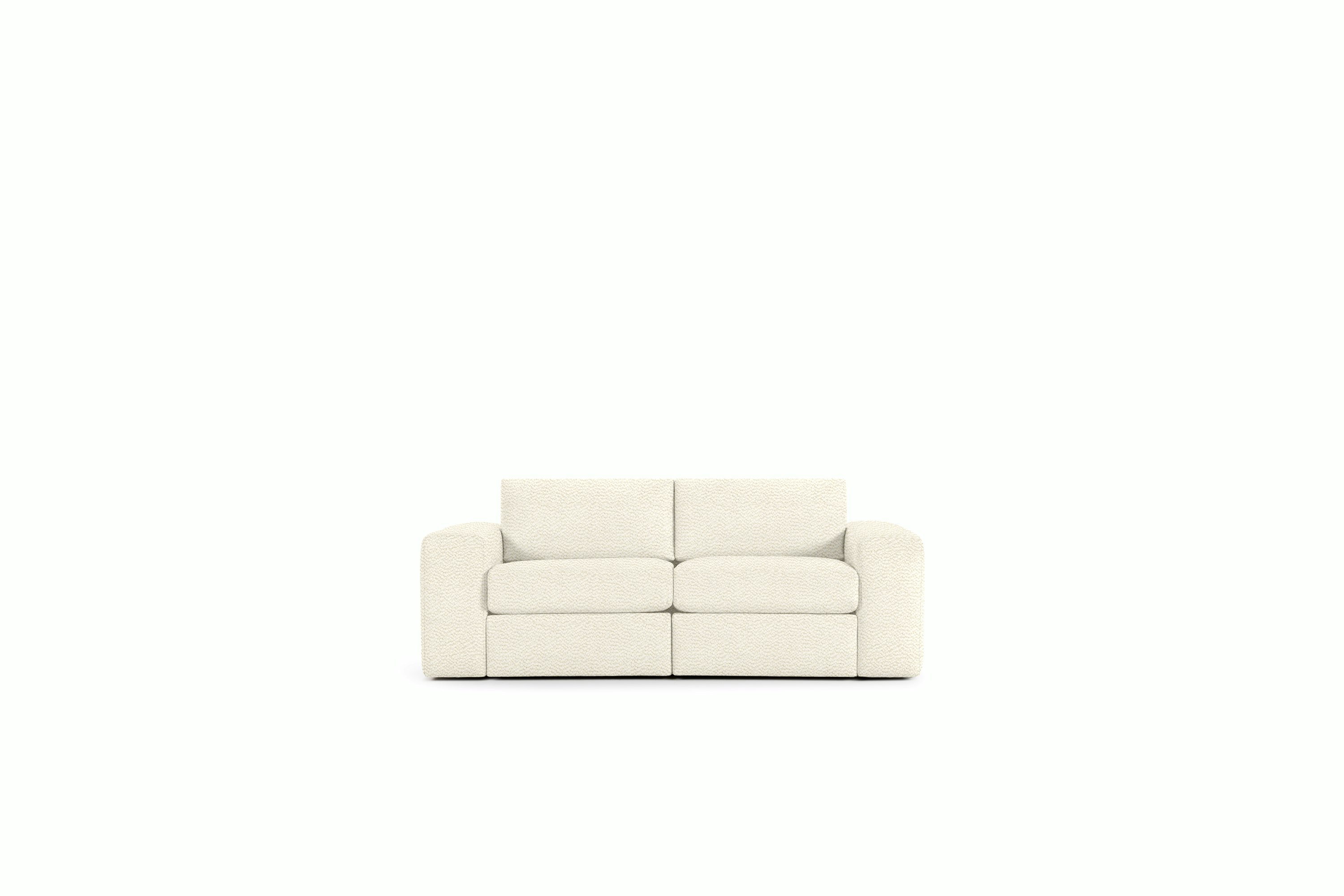 Irvin Sofa - Two-Seater, Flamiber, Cream