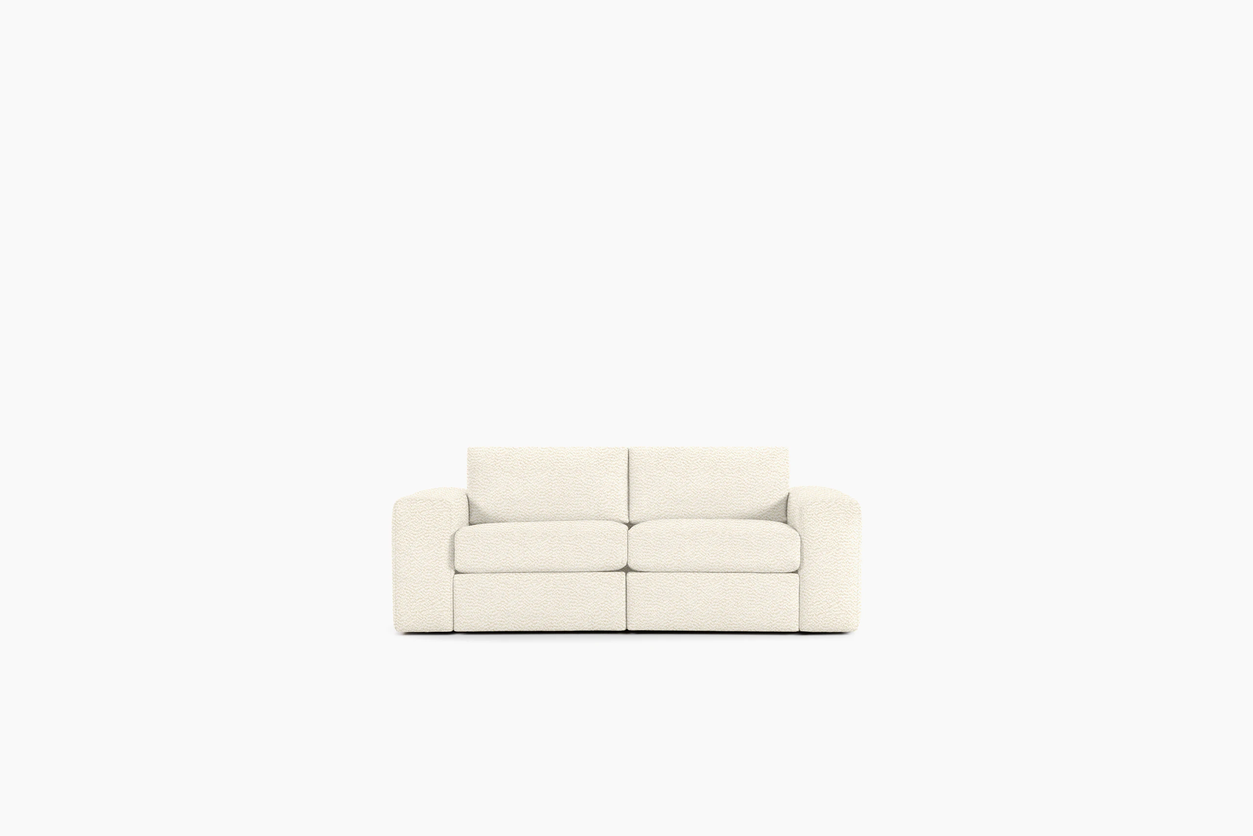 Irvin Sofa - Two-Seater, Flamiber, Cream