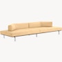 Matic Sofa - MH07 Config  Sofa,  Quilted,  Iseo,  Beige,  Charcoal