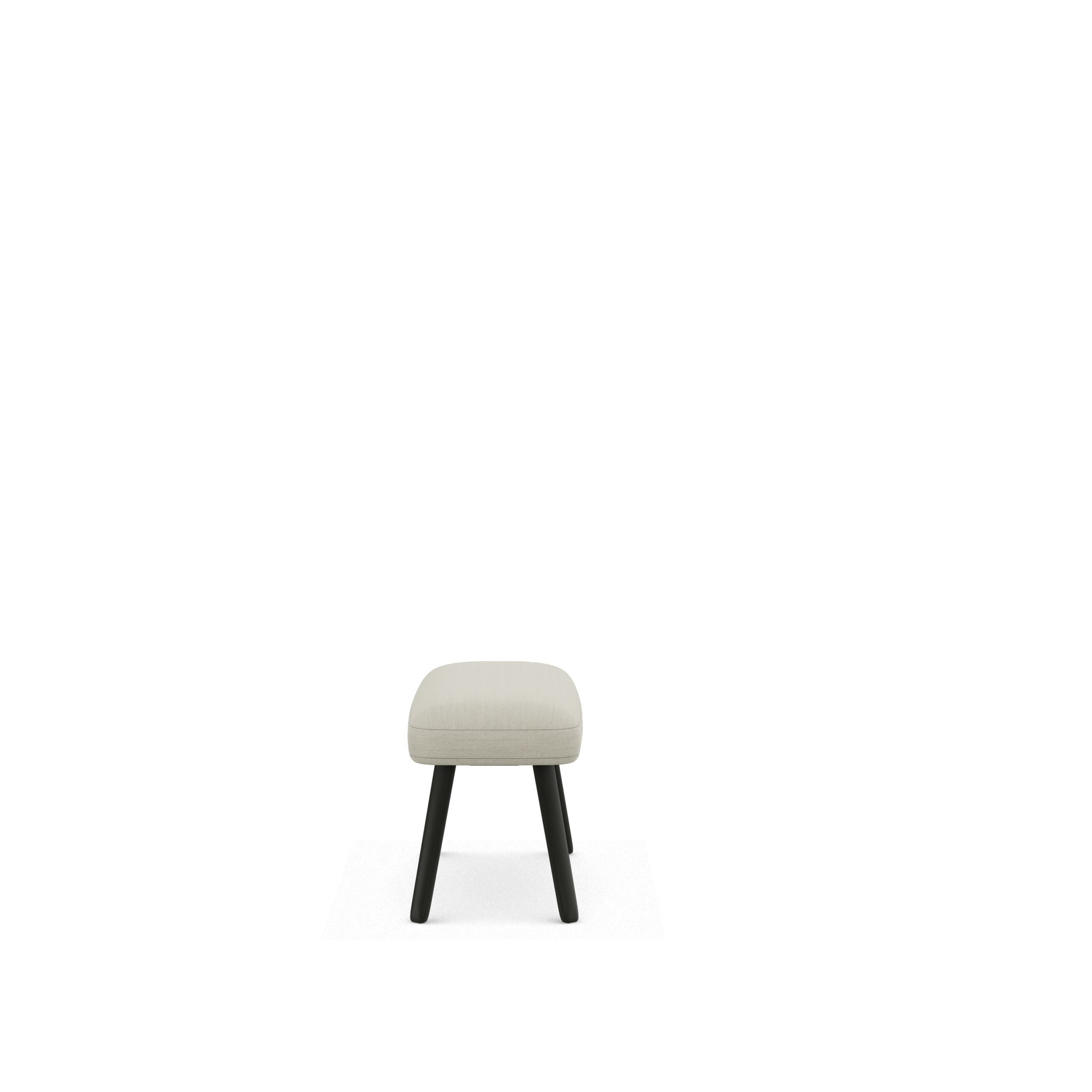 Grand Repos Panchina Bench - Dumet,  Ivory Melange,  Basic Dark