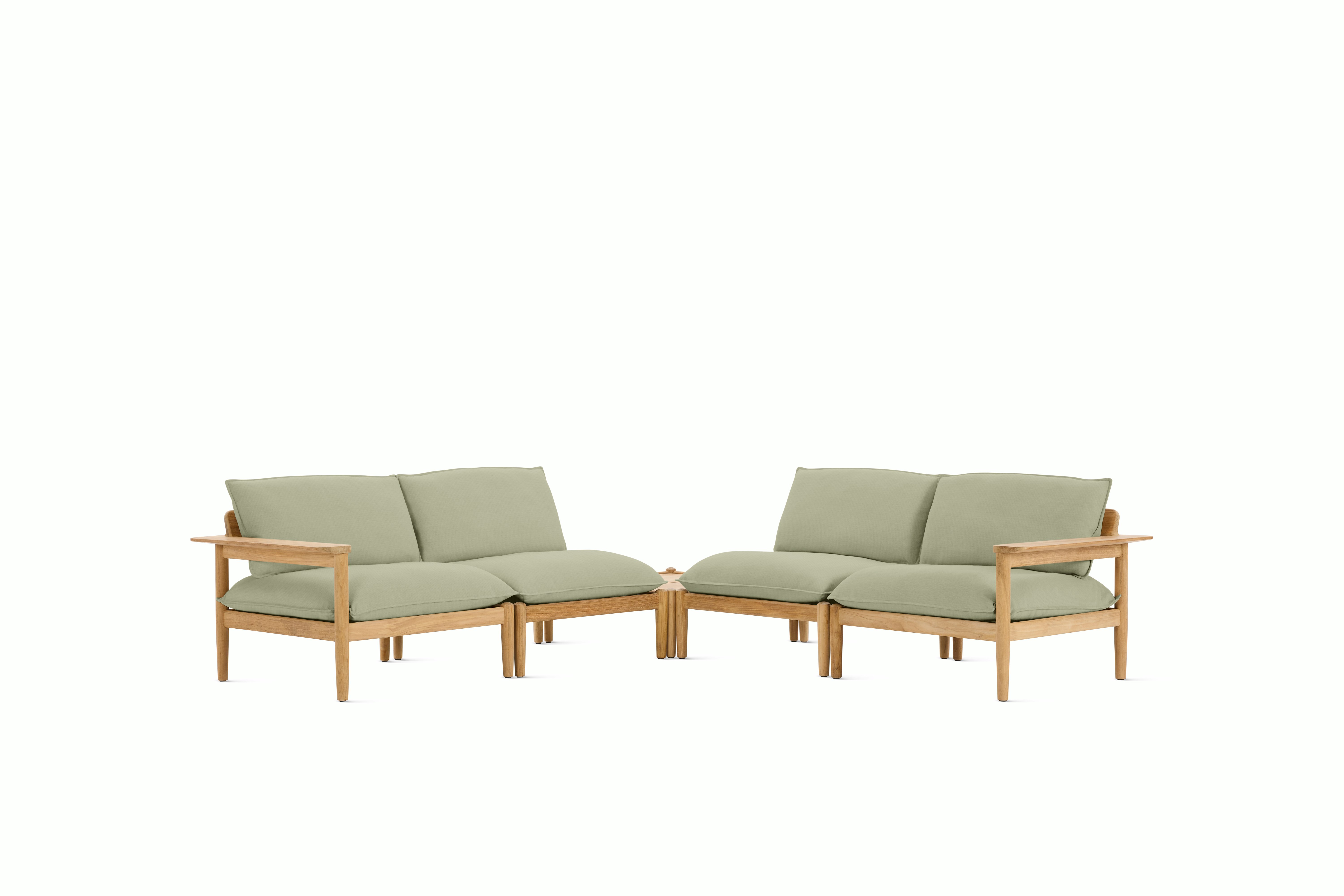 Terassi Corner Sectional with Table