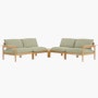 Terassi Corner Sectional with Table Terassi Corner Sectional with Table