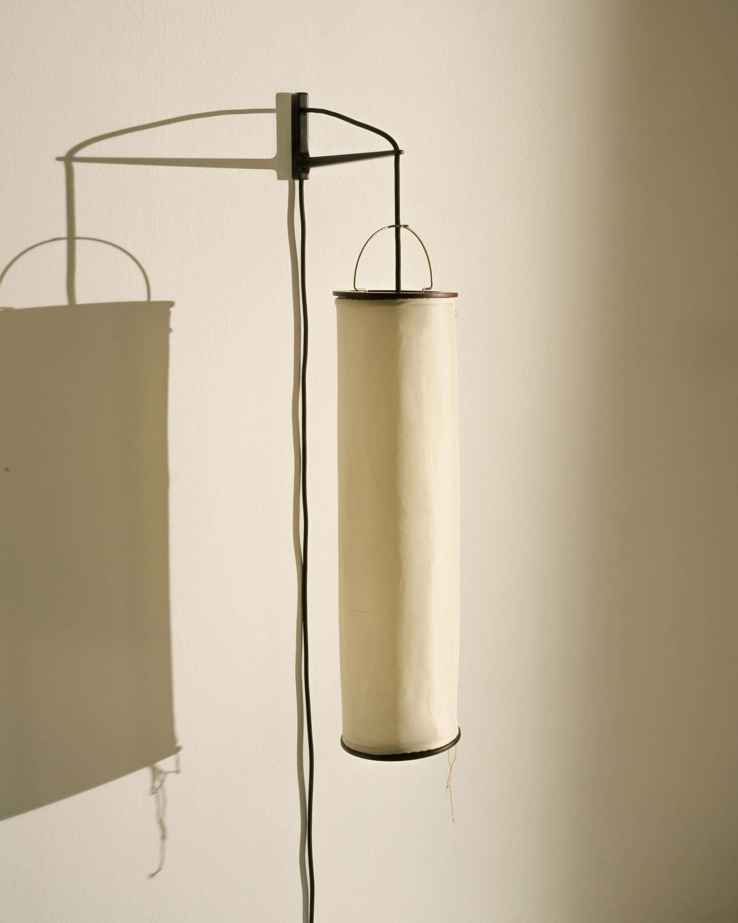 Silk Lantern Wall Lamp