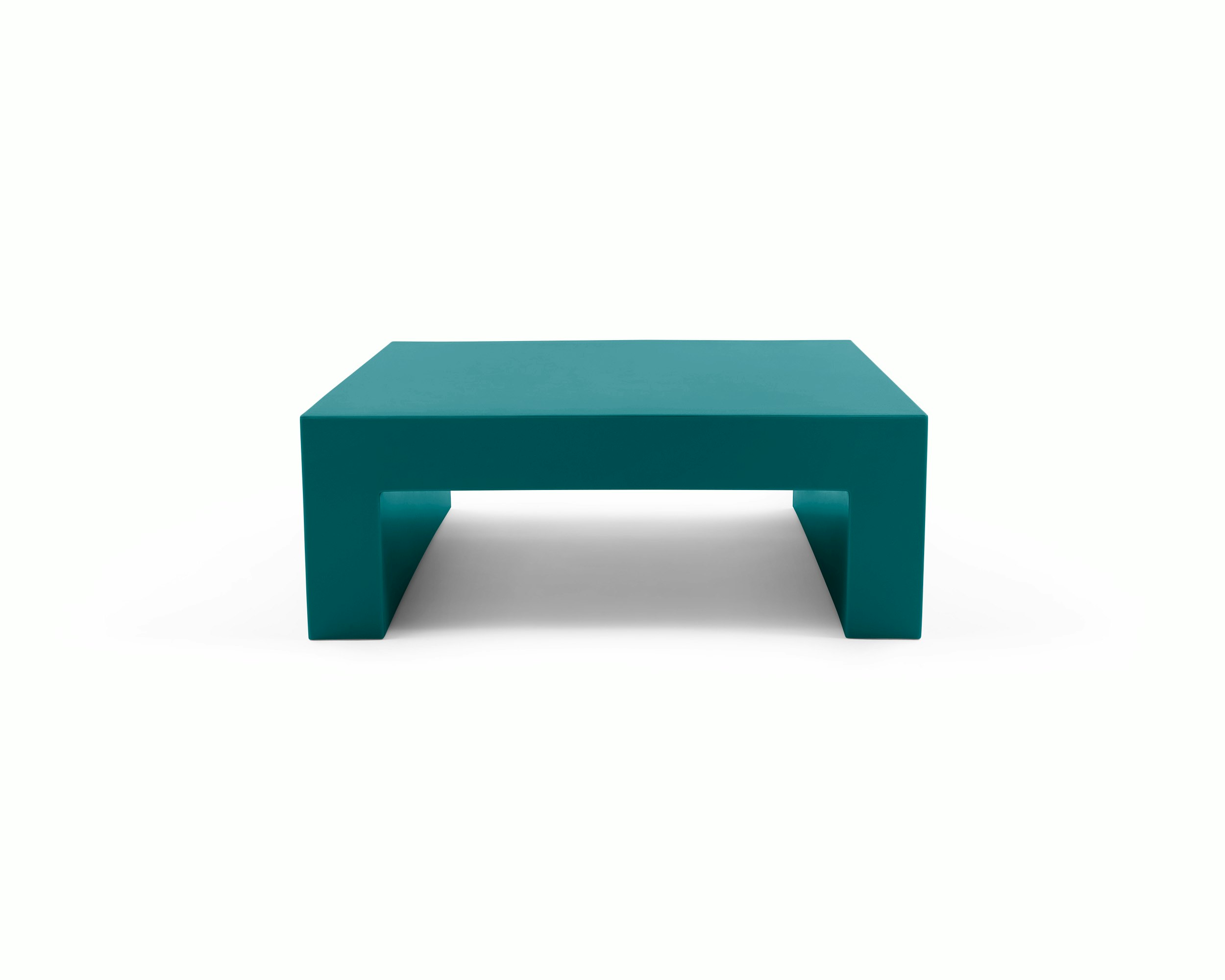 Vignelli Coffee Table - turquoise
