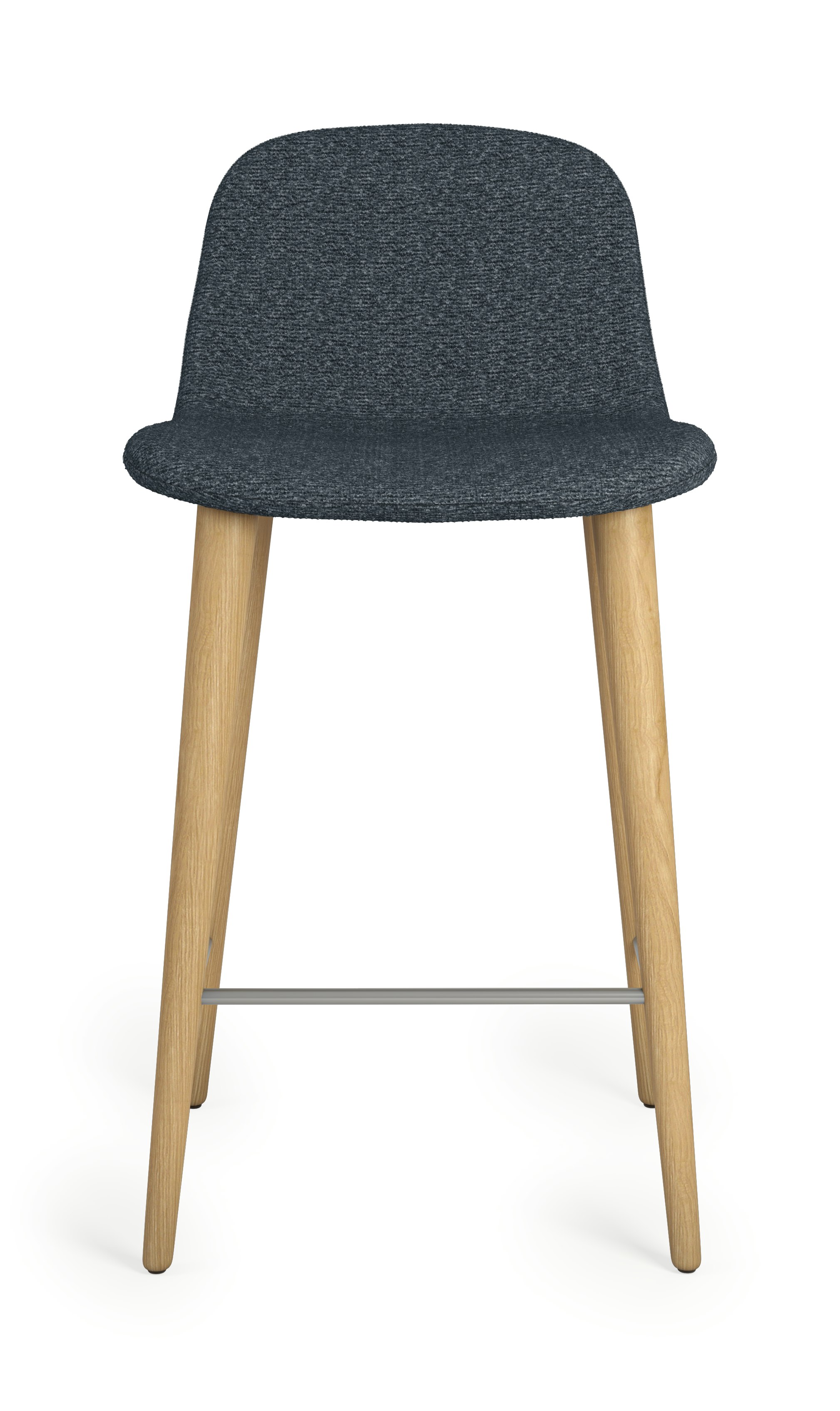 Bacco Stool - Counter Height, Melange, 704 Agate, Oak