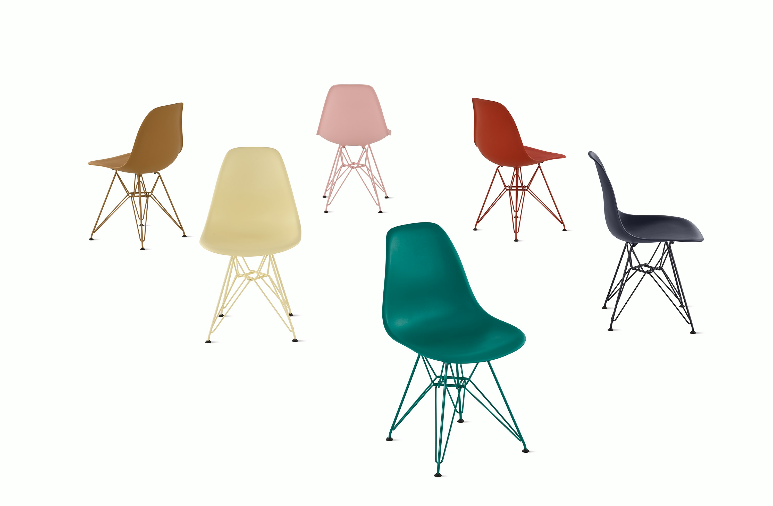Eames Molded Plastic Side Chair, Herman Miller x HAY