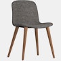 Bacco Chair - Space,  605 Flint,  Walnut