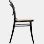 27 Side Chair - Black, Cane