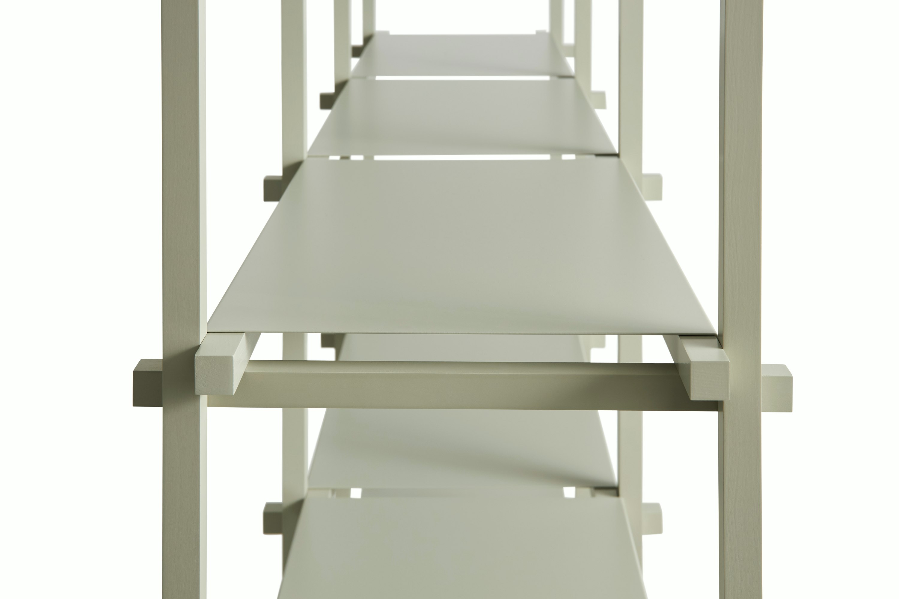 Woody Shelving 2.0 - High, Smokey Grey Beech, Smokey Grey