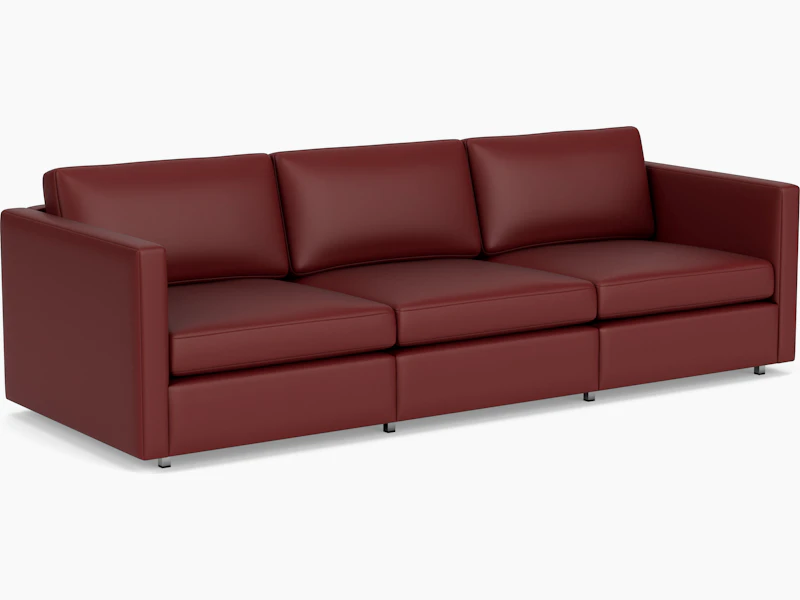 Pfister Sofa - Volo Leather, Russet
