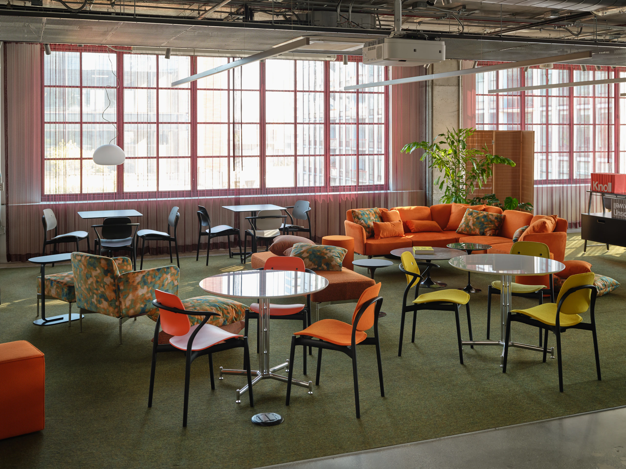 iquo cafe collection pixel lounge knoll at fulton market lounge dining