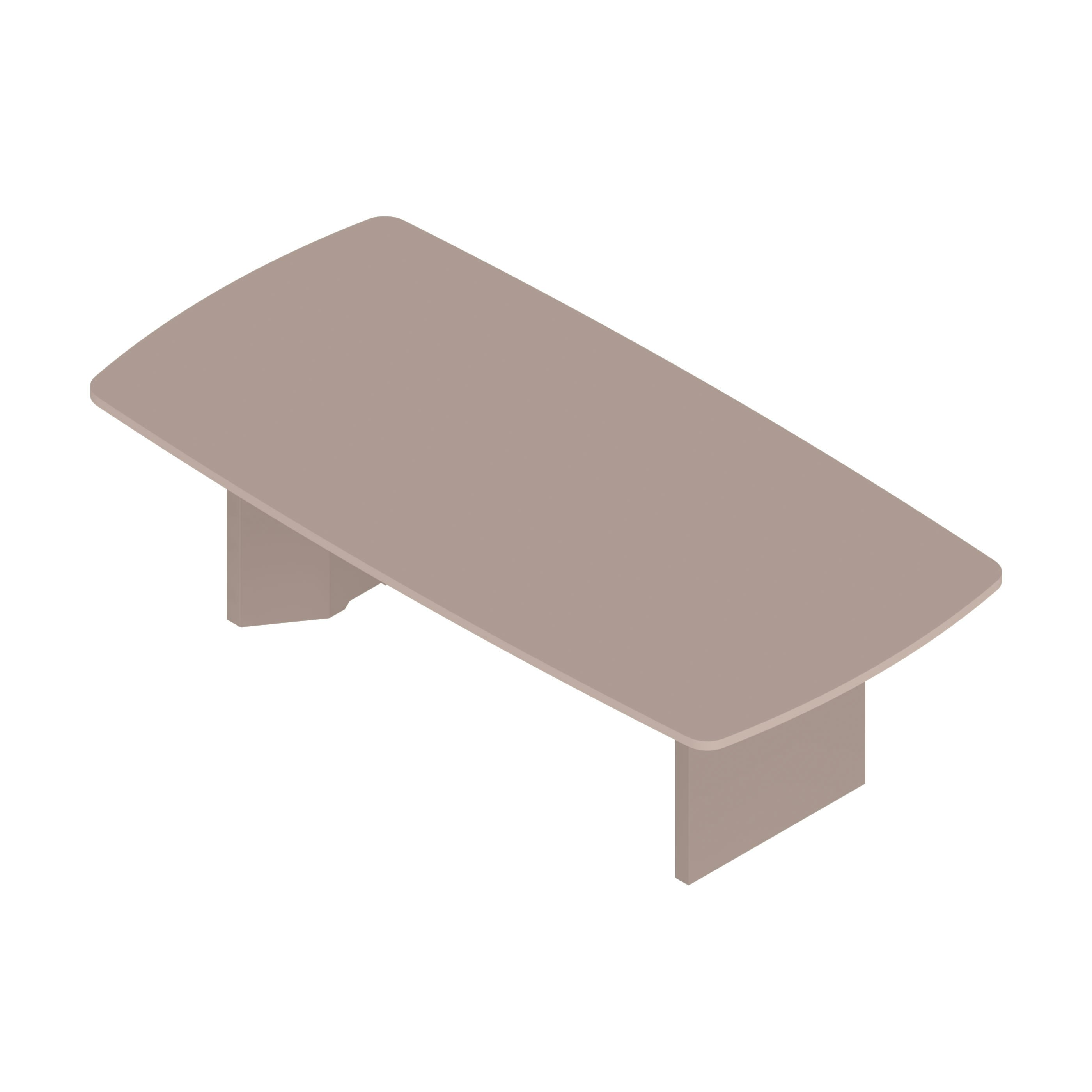 A generic rendering - Headway Conference Table | Seated Height | Boat | Cabinet Base