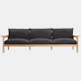 Terassi Sofa - Three Seater,  Heritage Char - NEW,  FSC Certified