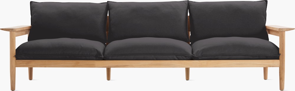 Terassi Sofa - Three Seater,  Heritage Char - NEW,  FSC Certified