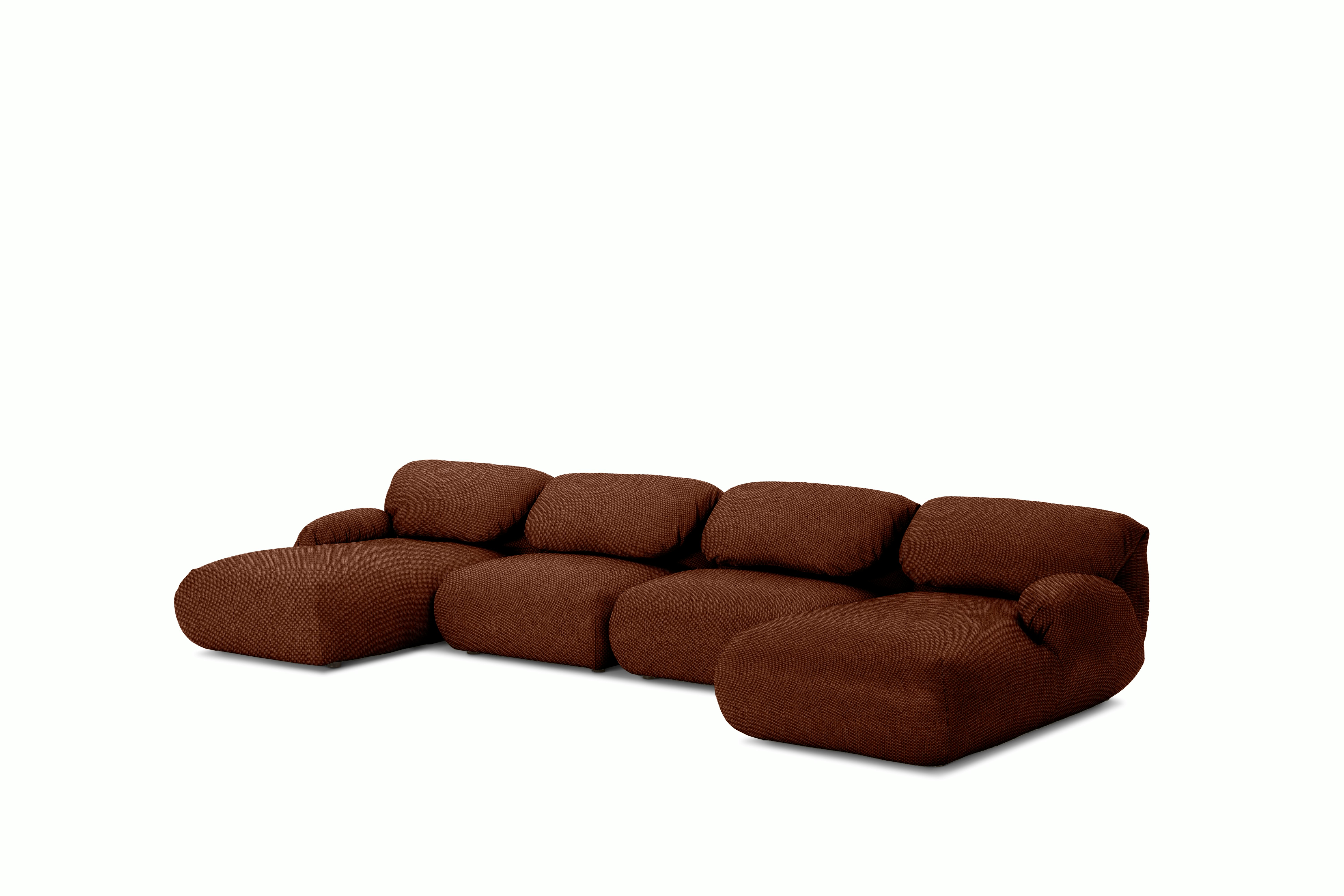 Luva Modular Double Chaise Sectional - Mode,  Pathway