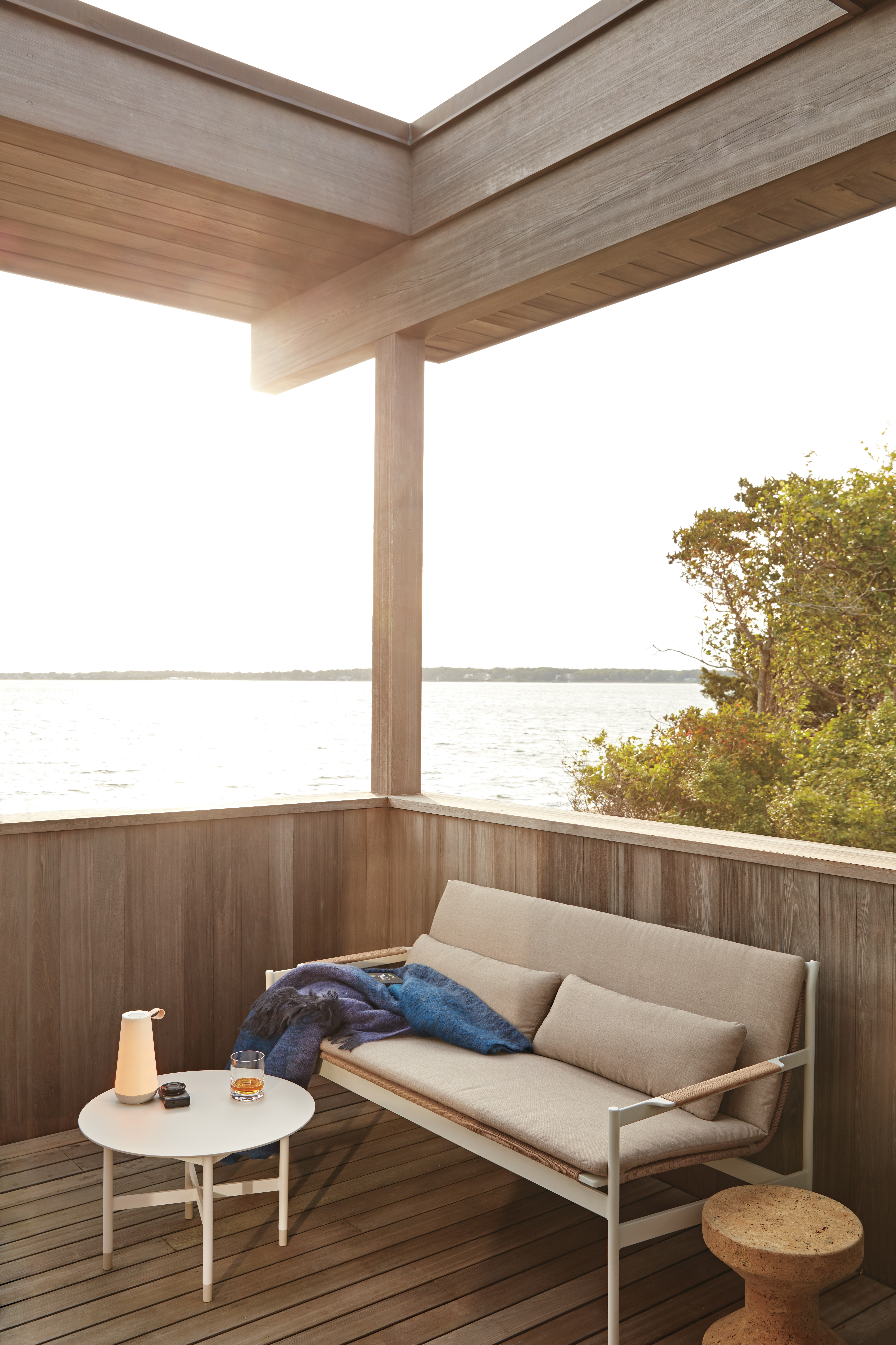 Sommer Two Seater Sofa with Sommer Side Table