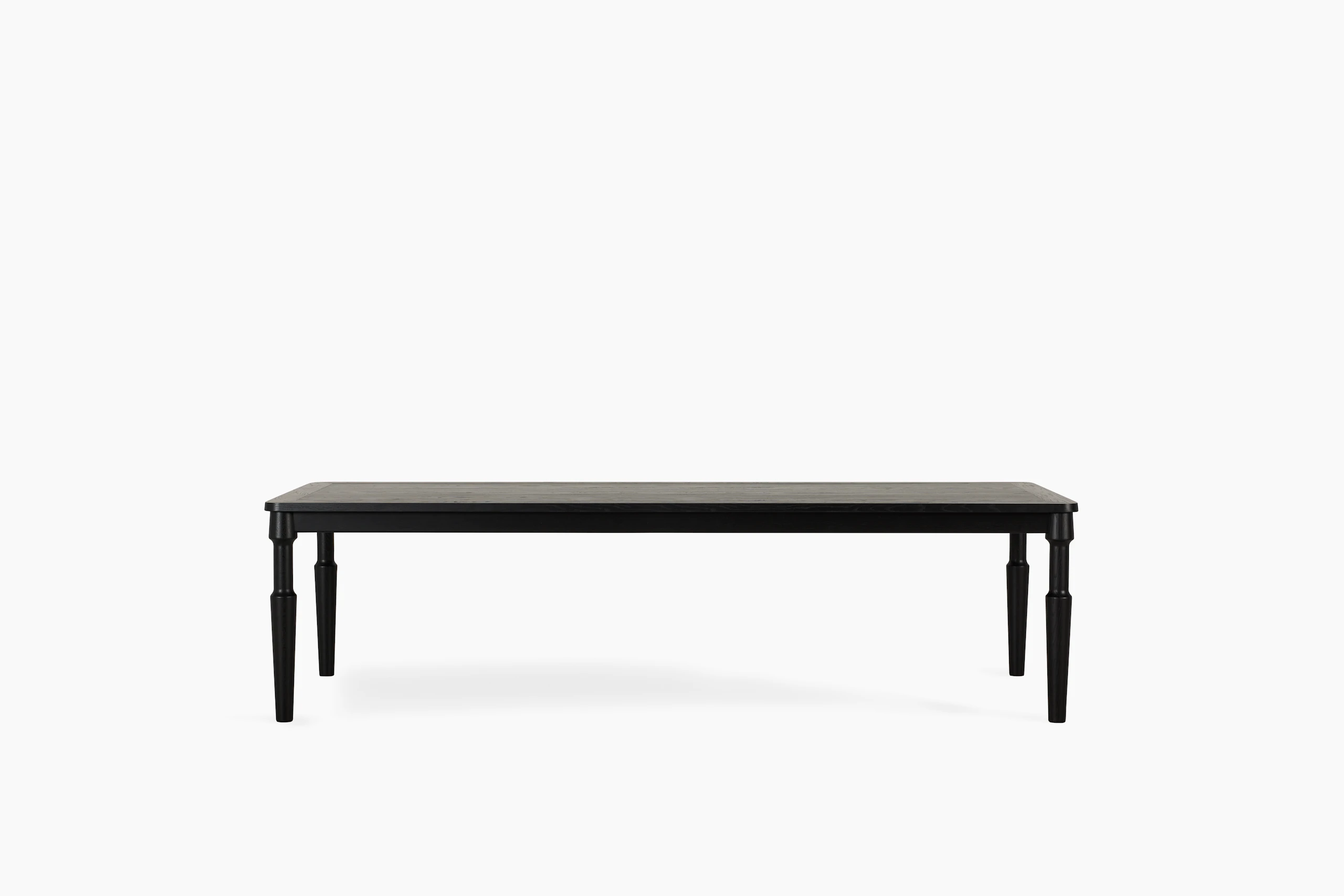 Danbury Dining Table - black-oak, 115 in