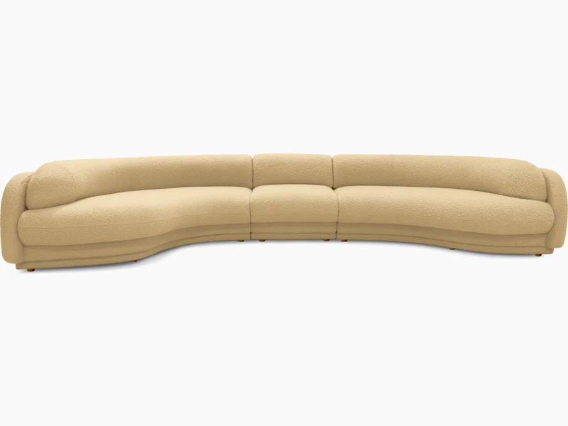 Poet Sofa - 157 Inch, Left, Airlie, Camel