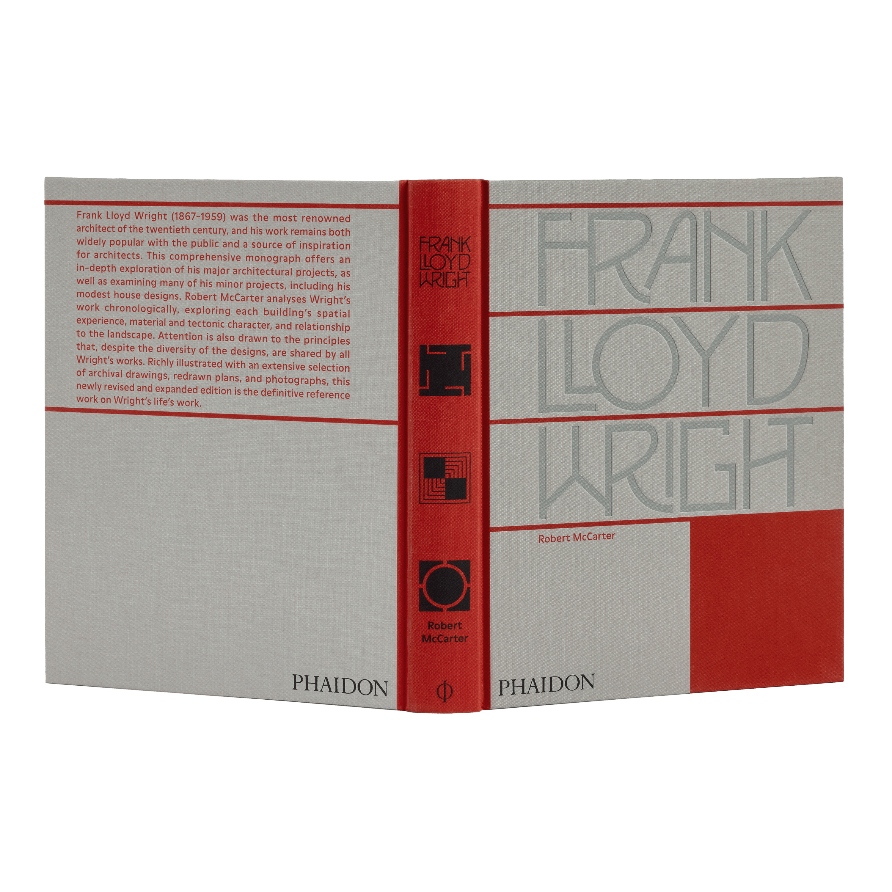 A Frank Lloyd Wright viewed from an behind.