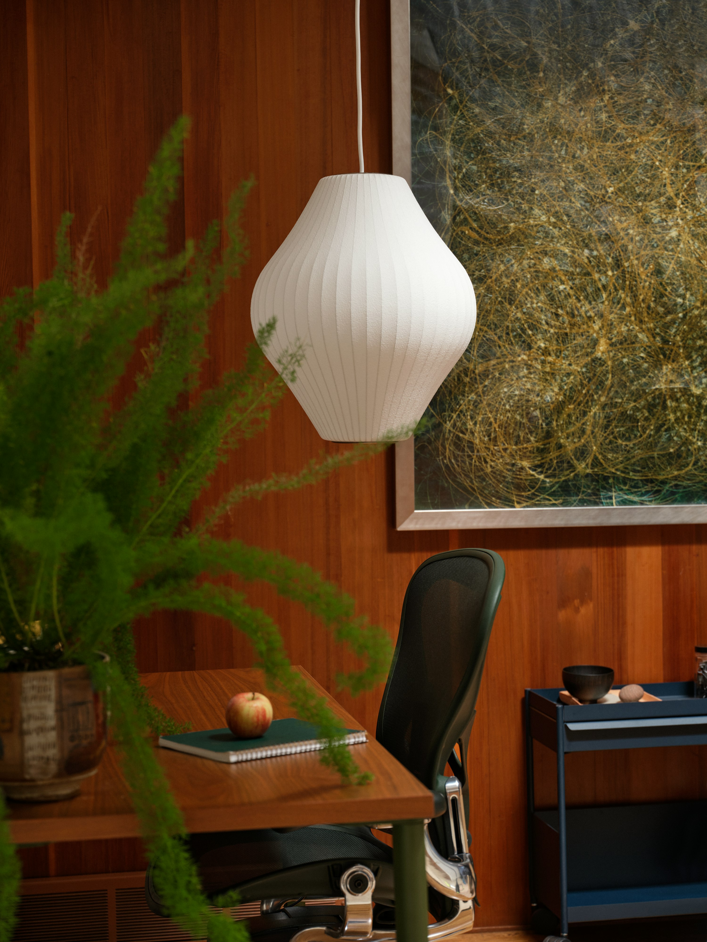 Nelson Pear Bubble Pendant
