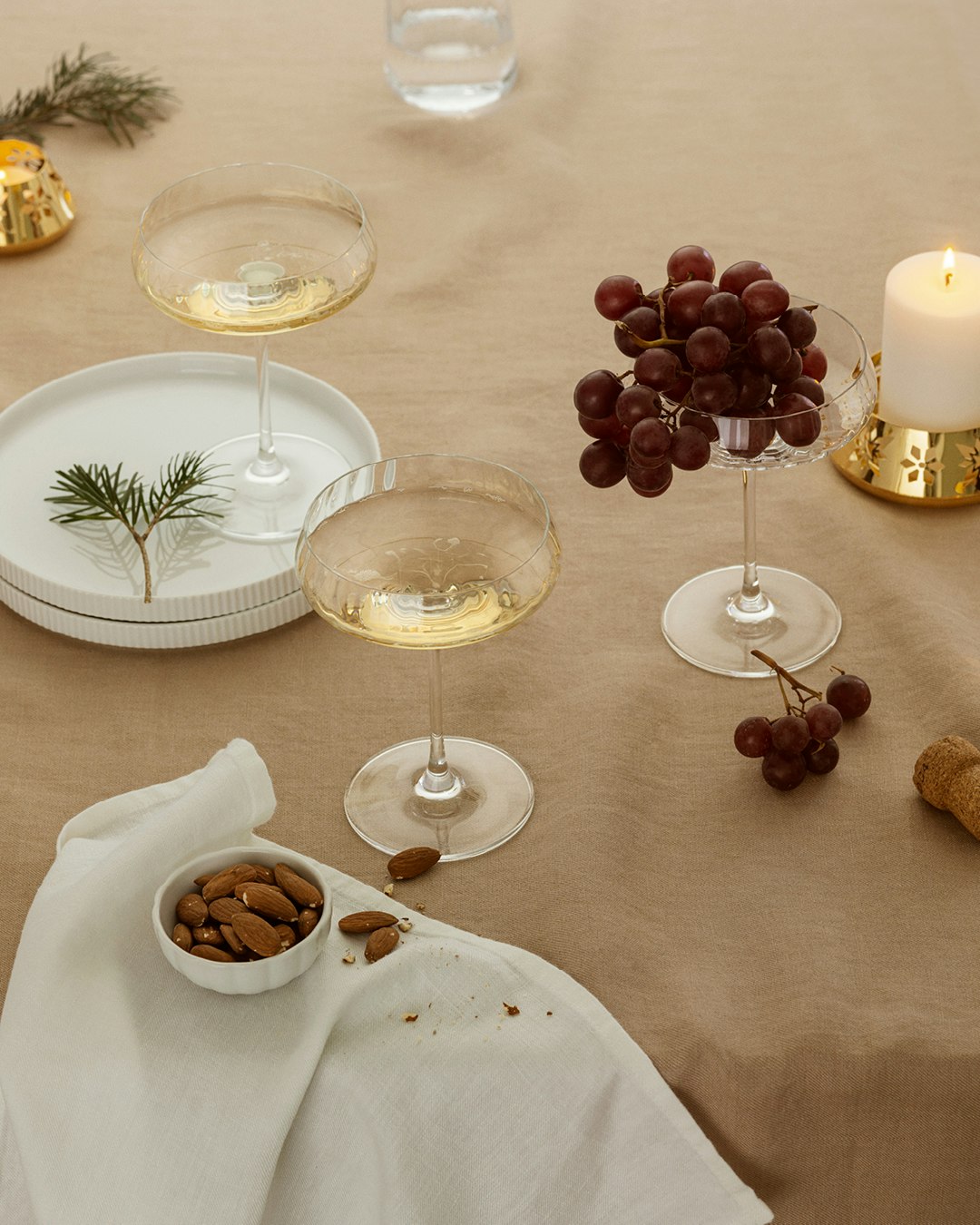 Bernadotte Coupe Glasses - Set of 2