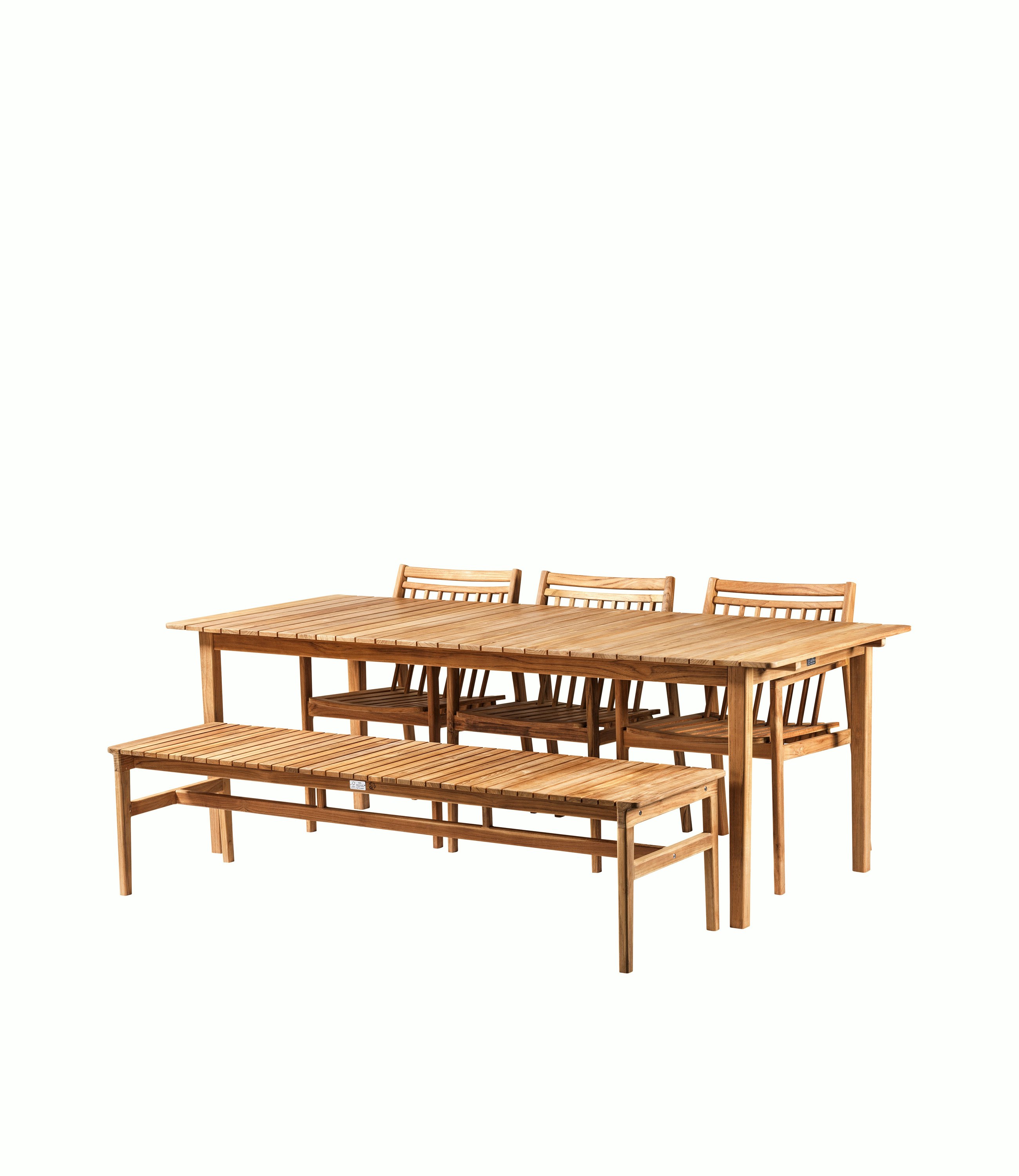 A detailed look at Sammen Outdoor Dining Table in 86 inch.