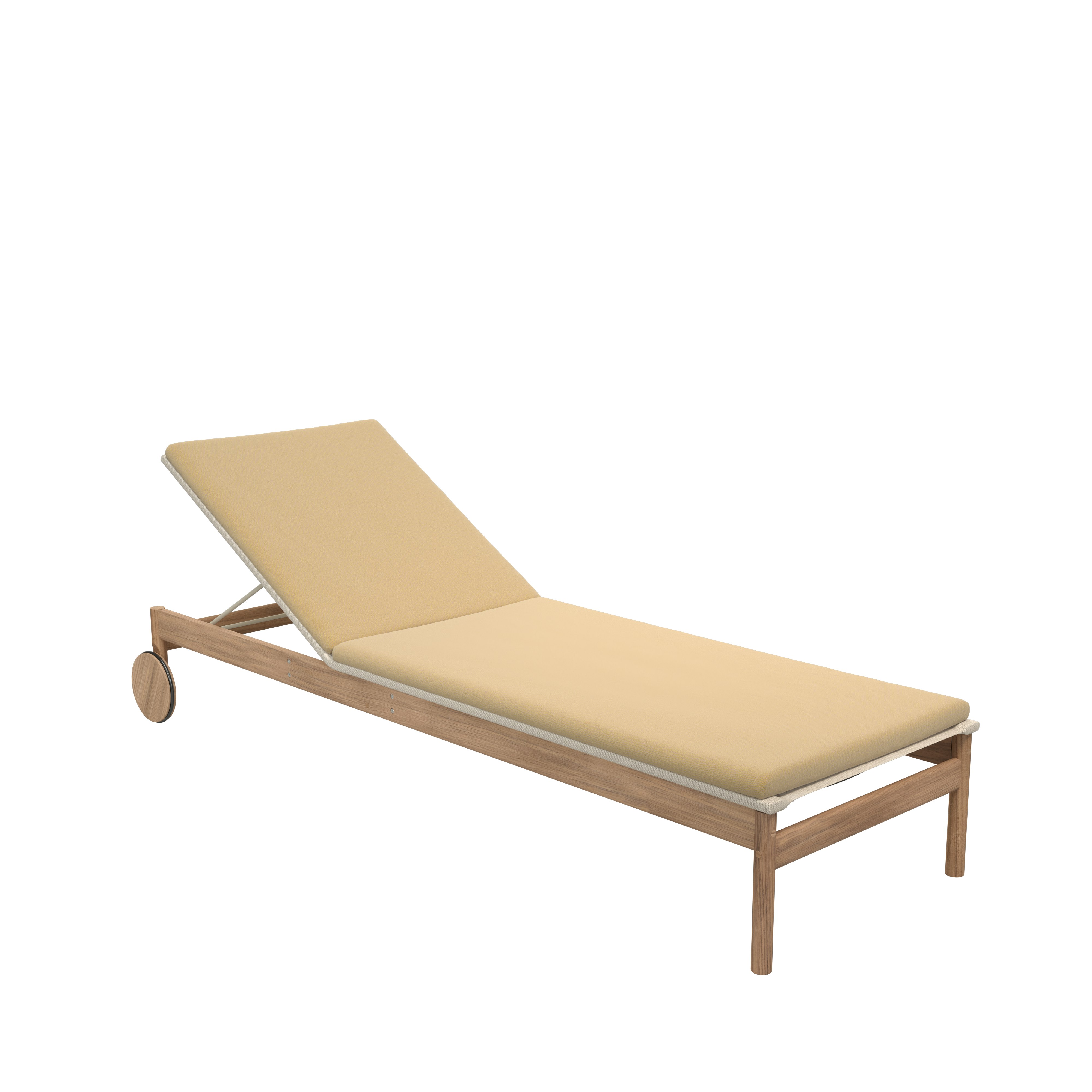 Pelagus Sunbed Cushion - Honey Yellow