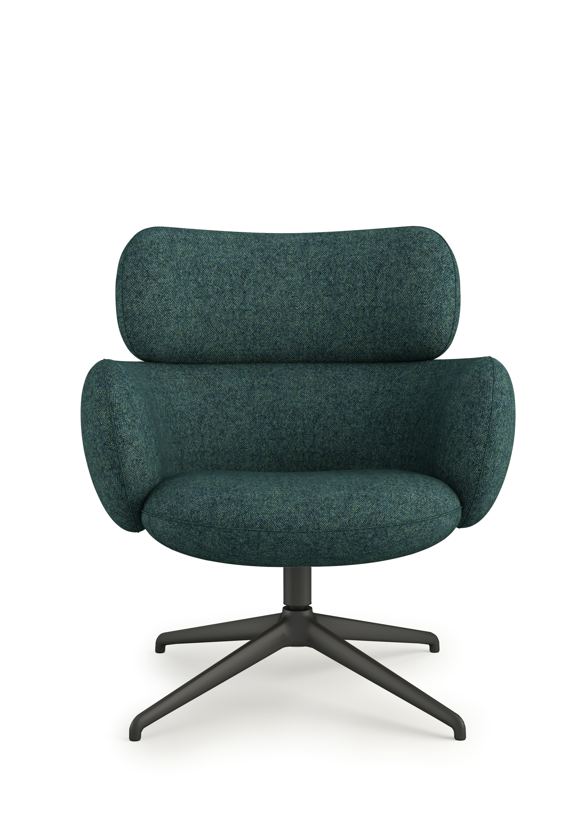 Blis Swivel Chair - Black, Beck, Appalachian