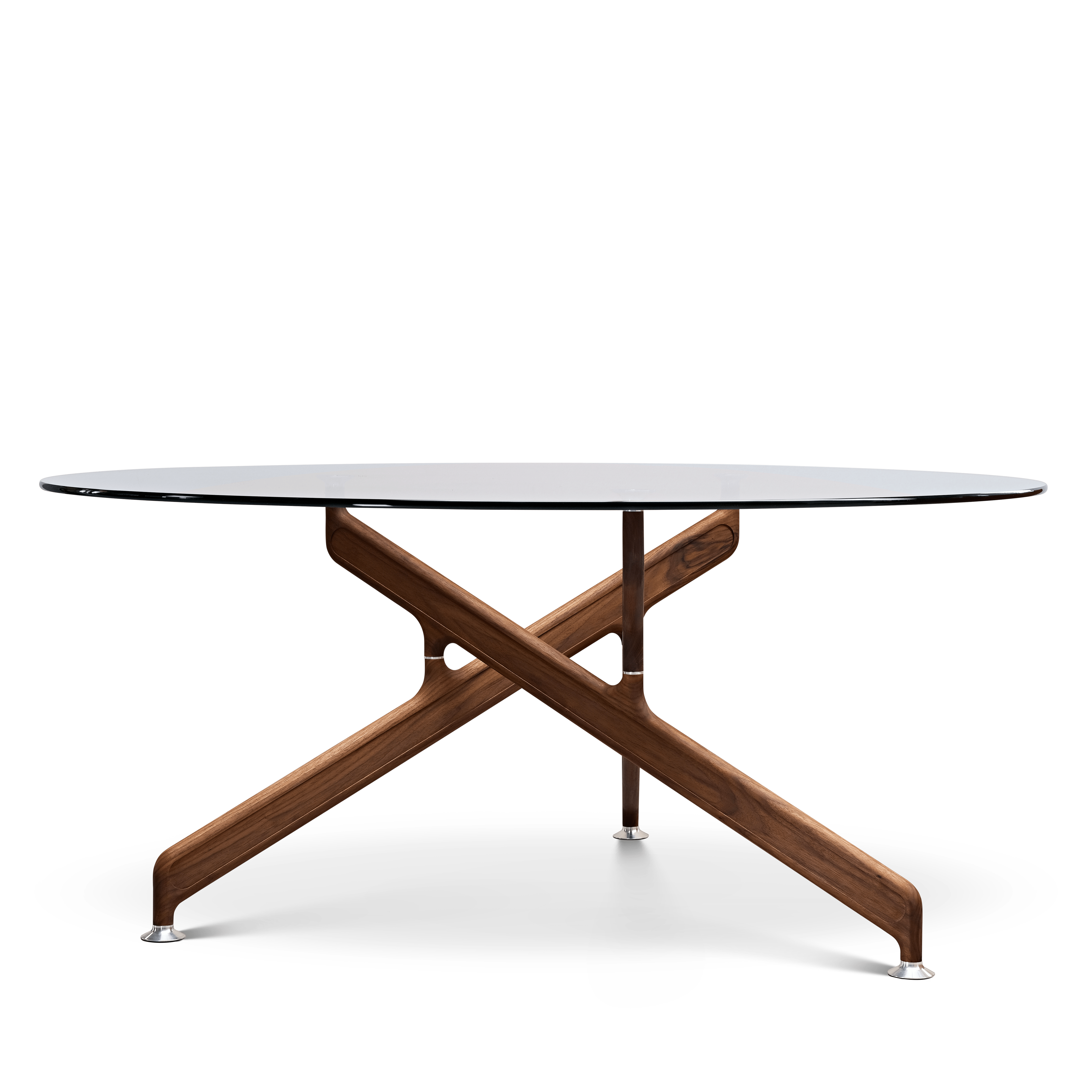 Bone Dining Table - Walnut