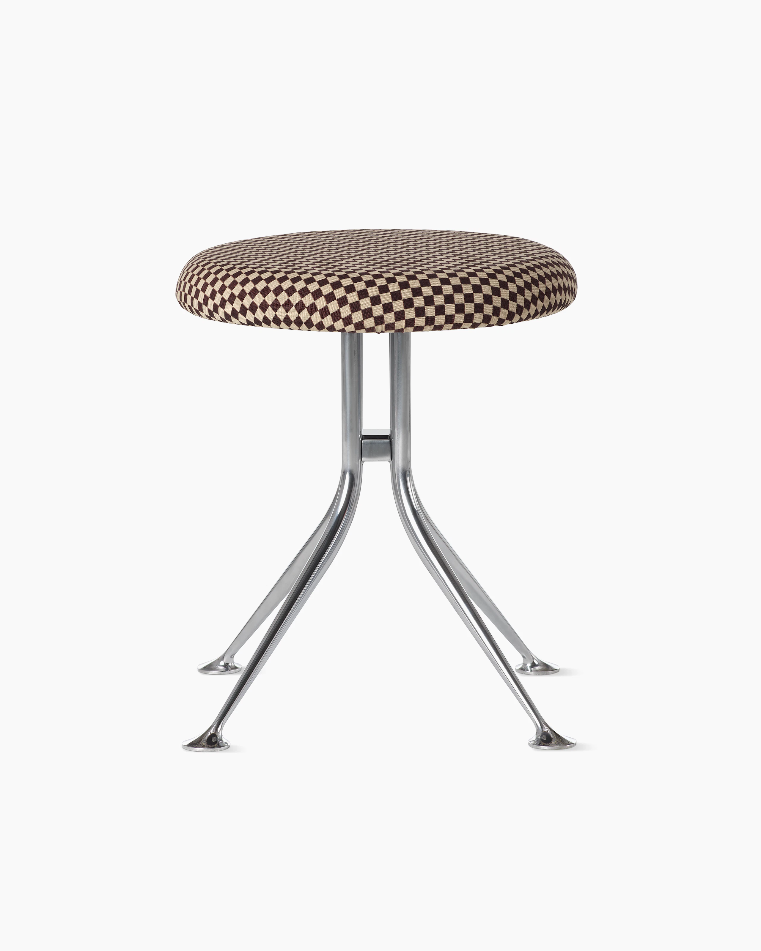 A front view of a single Girard Stool.