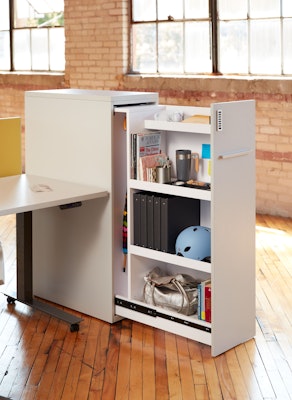 Anchor, Formway Design Marc Krusin Personal Storage Scribe Slatwall efficient planning keypad lock tone tools