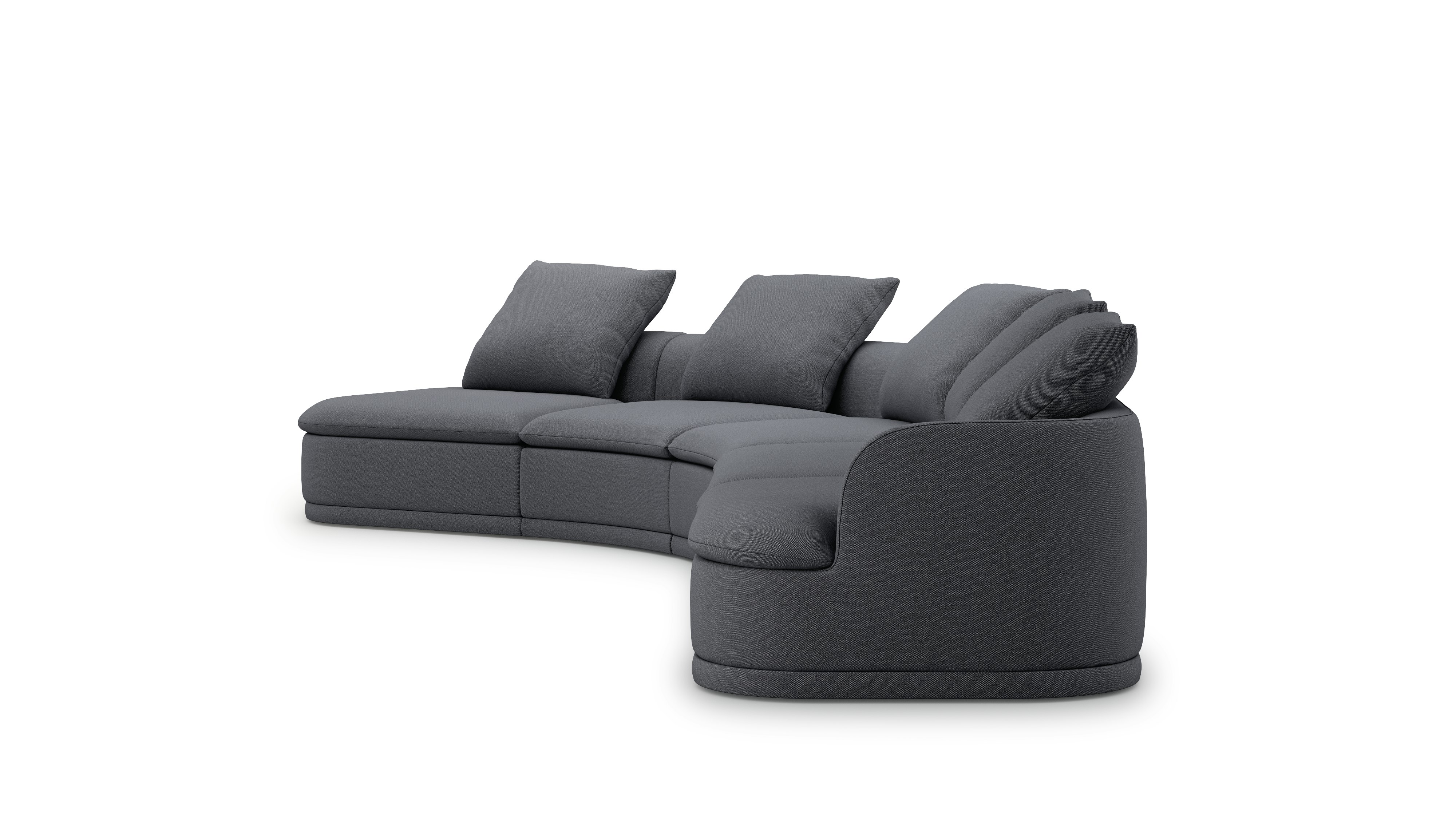 Atlason Composed Modular Sofa Open Sweep Sectional