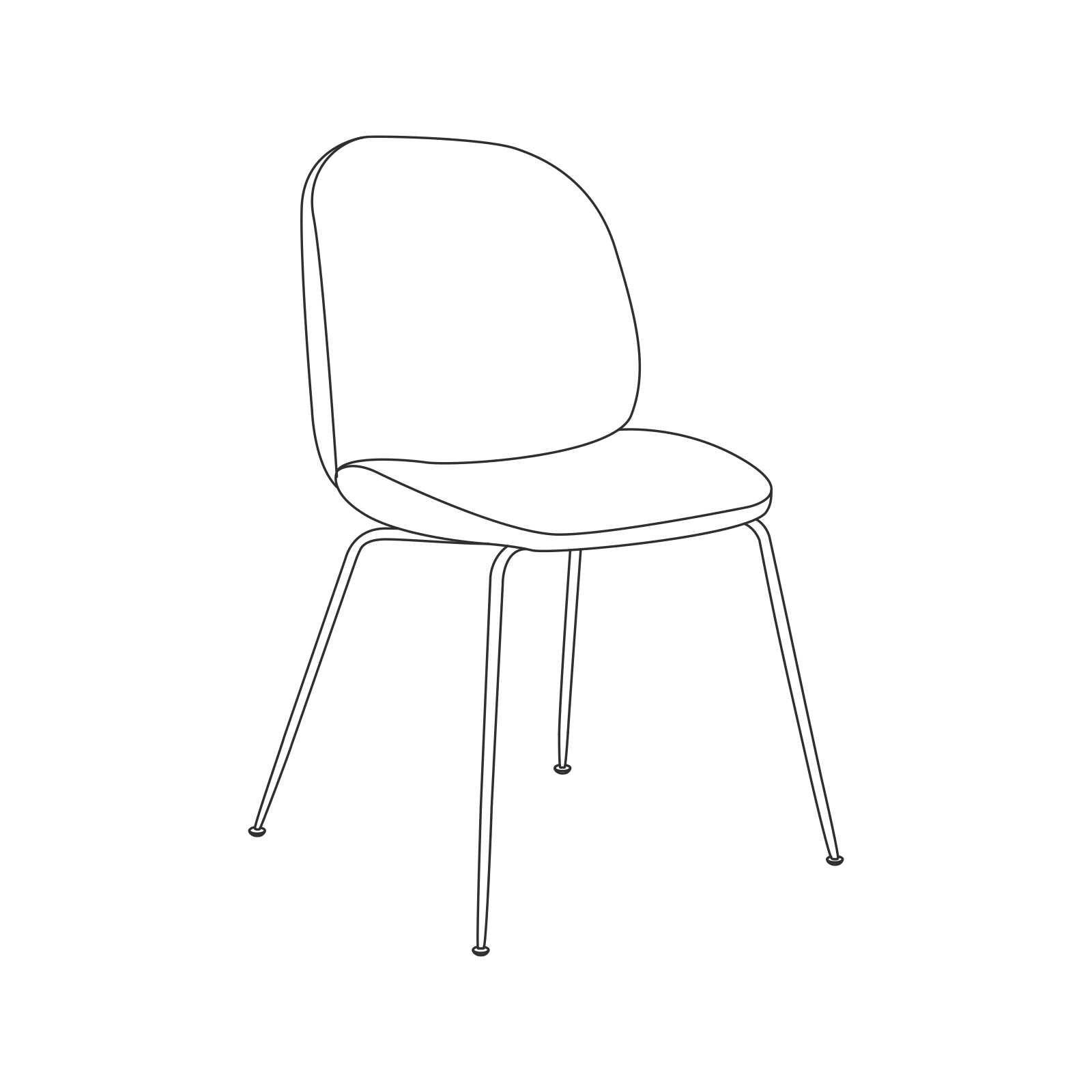 Beetle Side Chair