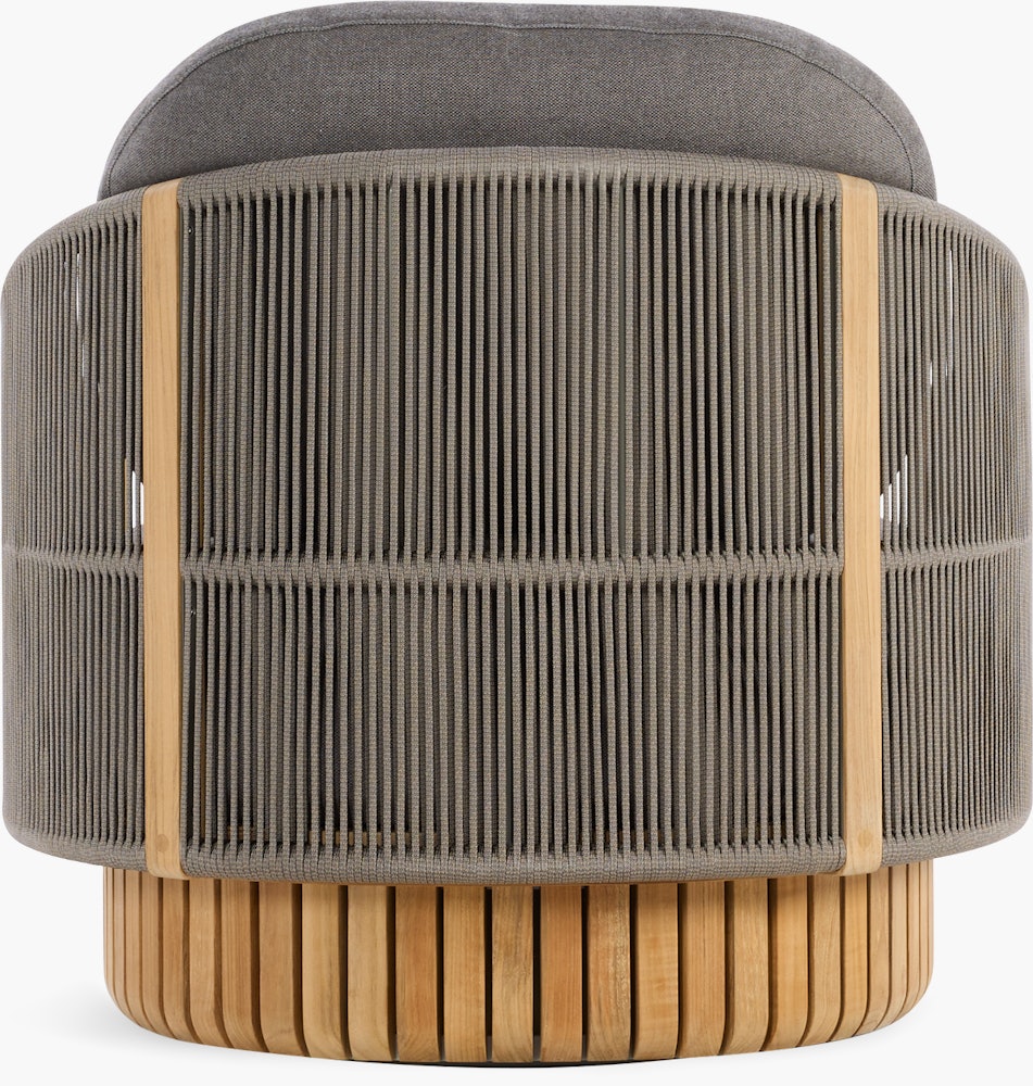 Softlands Swivel Lounge Chair - blend,  coal