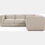 Symme Corner Sectional - Fabric Frame