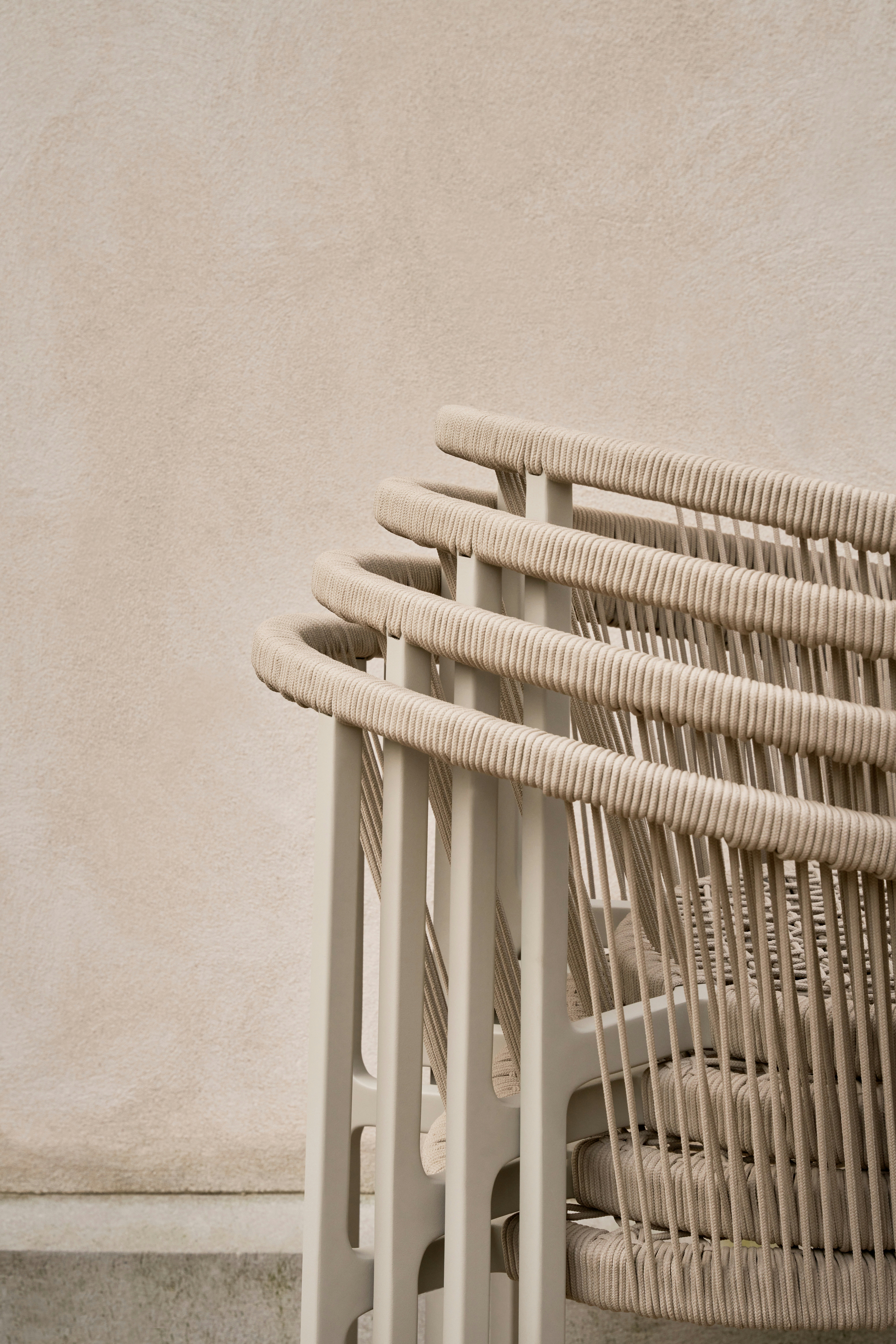 An environmental shot of the Vipp712 Lagrasse Lounge Chair.