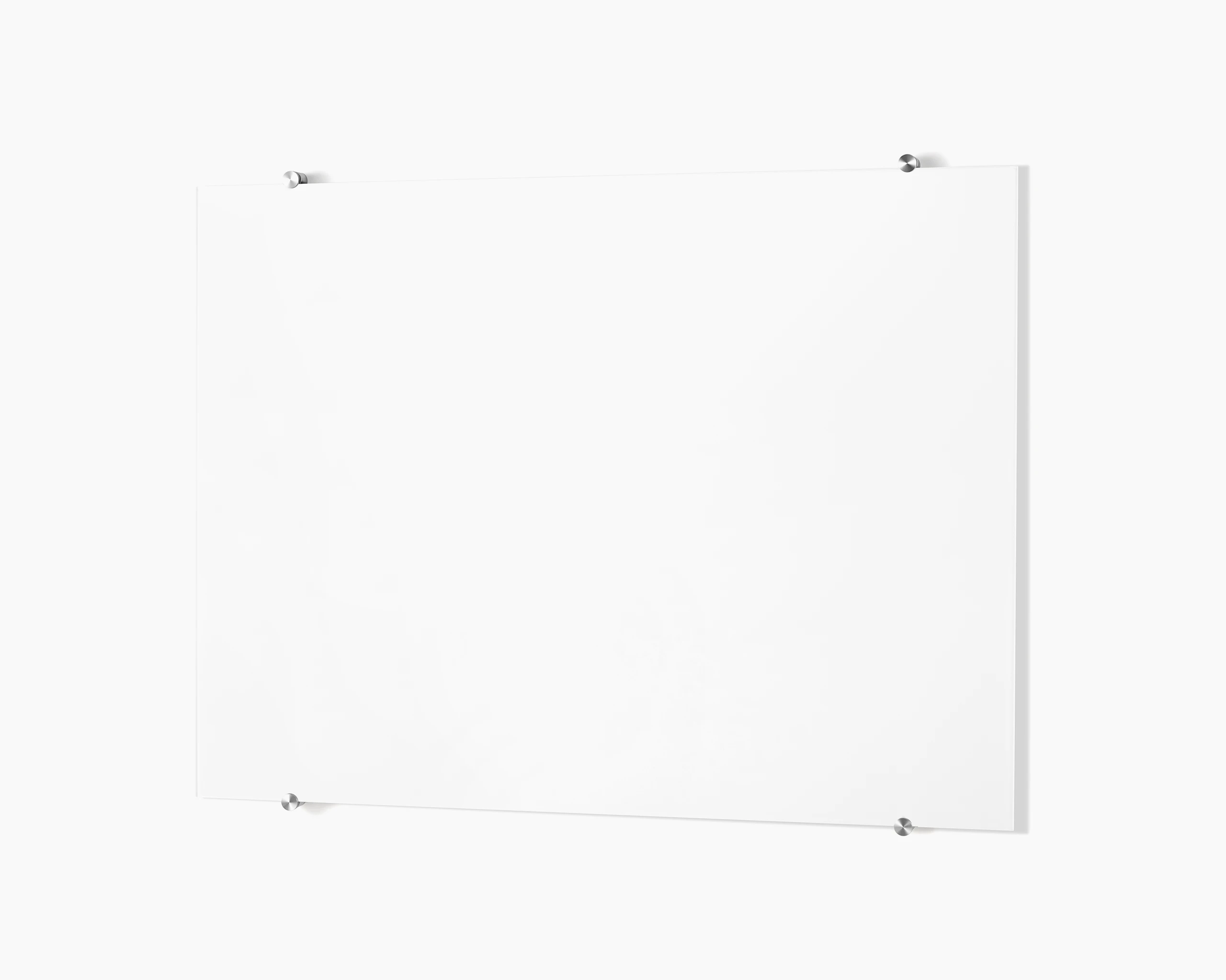Glass White Board, Edge Grip Clip