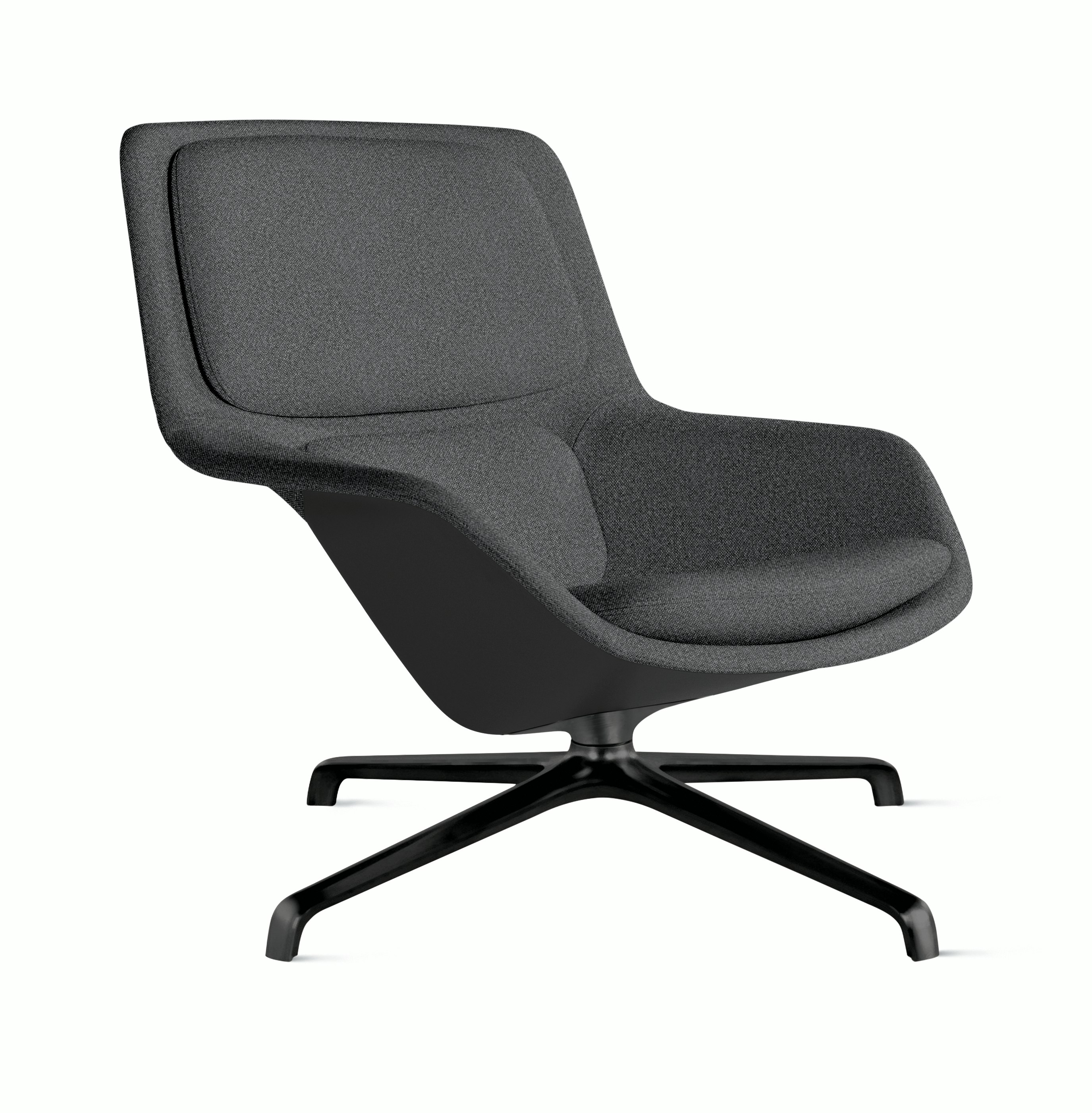 Striad Lounge Chair, Mid Back