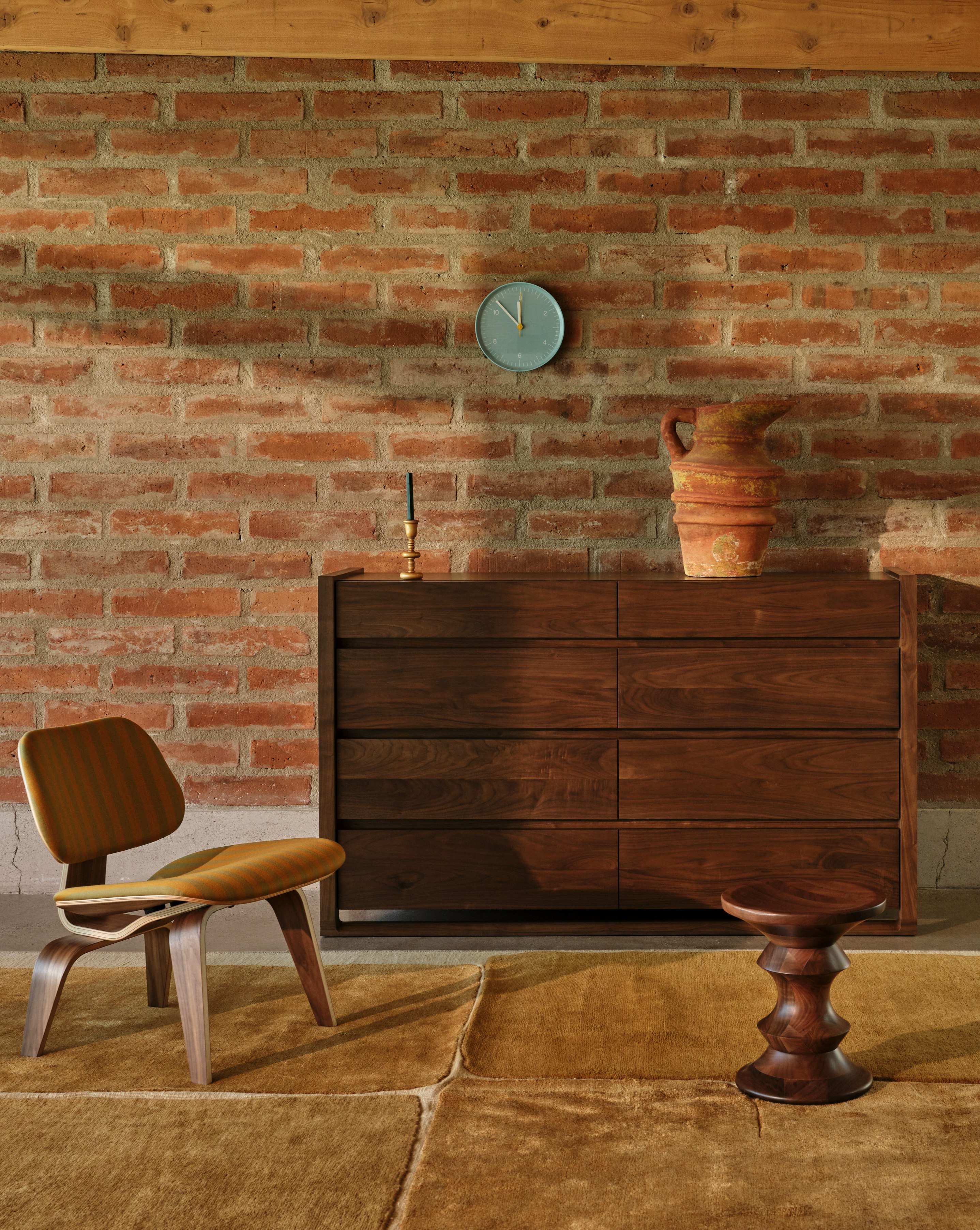Eames Molded Plywood Lounge Chair Wood Base (LCW)